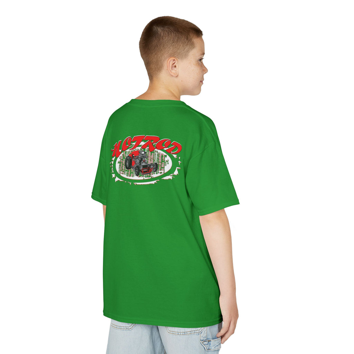 Kids Retro Hotrod Graphic Tee for Young Motorheads