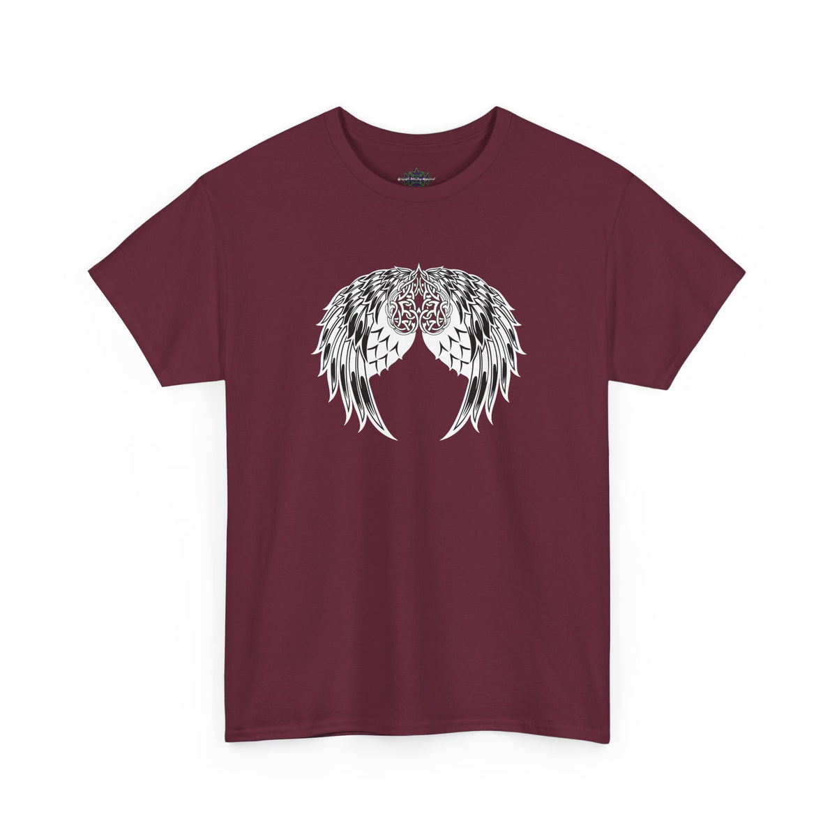 Celtic Heart with Angel Wings Graphic Tee