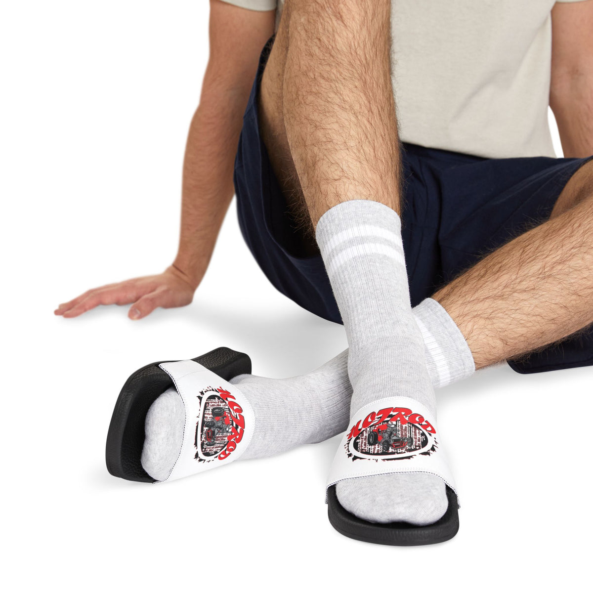 Men's Retro Hotrod Removable-Strap Sandals