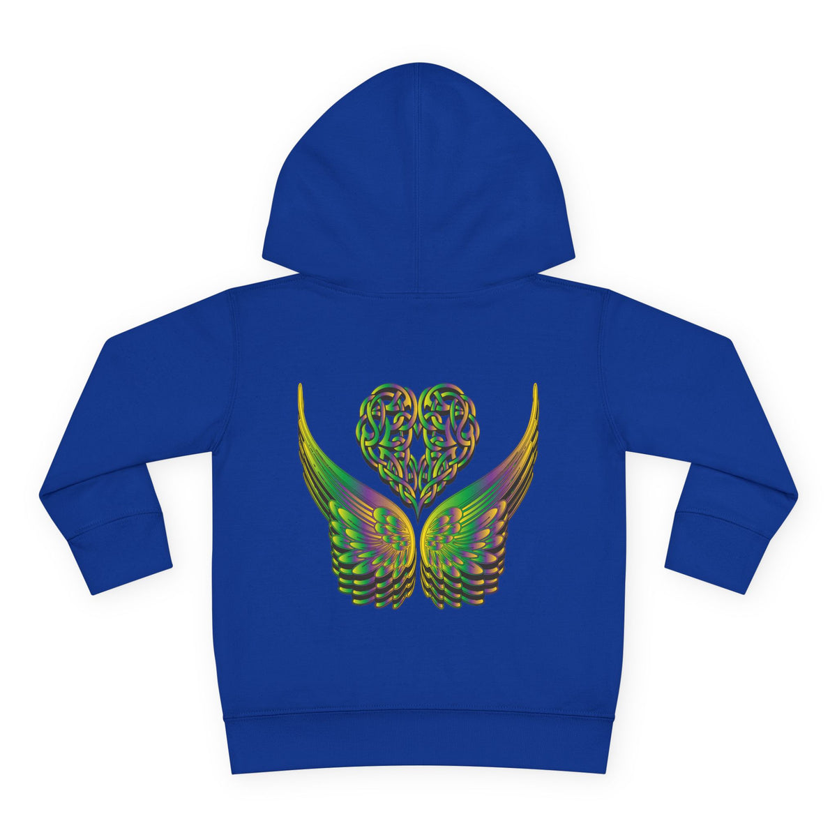 Toddler Celtic Heart with Angel Wings Hoodie