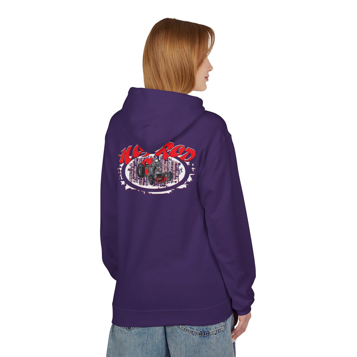 Retro Hotrod Hoodie for Classic Car Enthusiasts - Medium Blend Sweatshirt