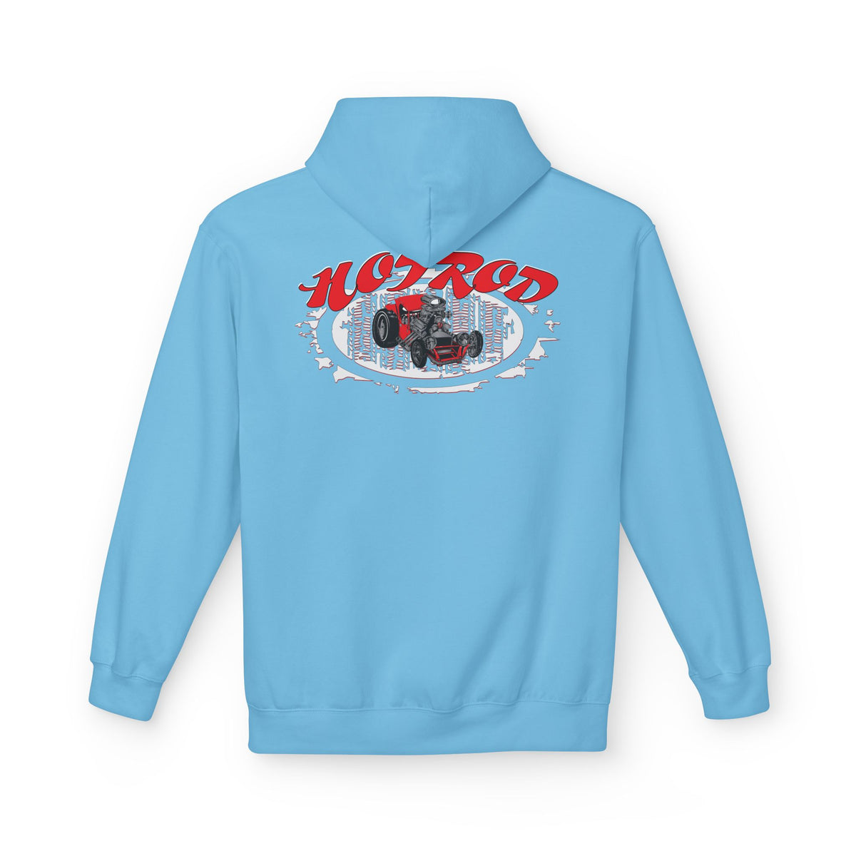 Retro Hotrod Graphic Hooded Sweatshirt