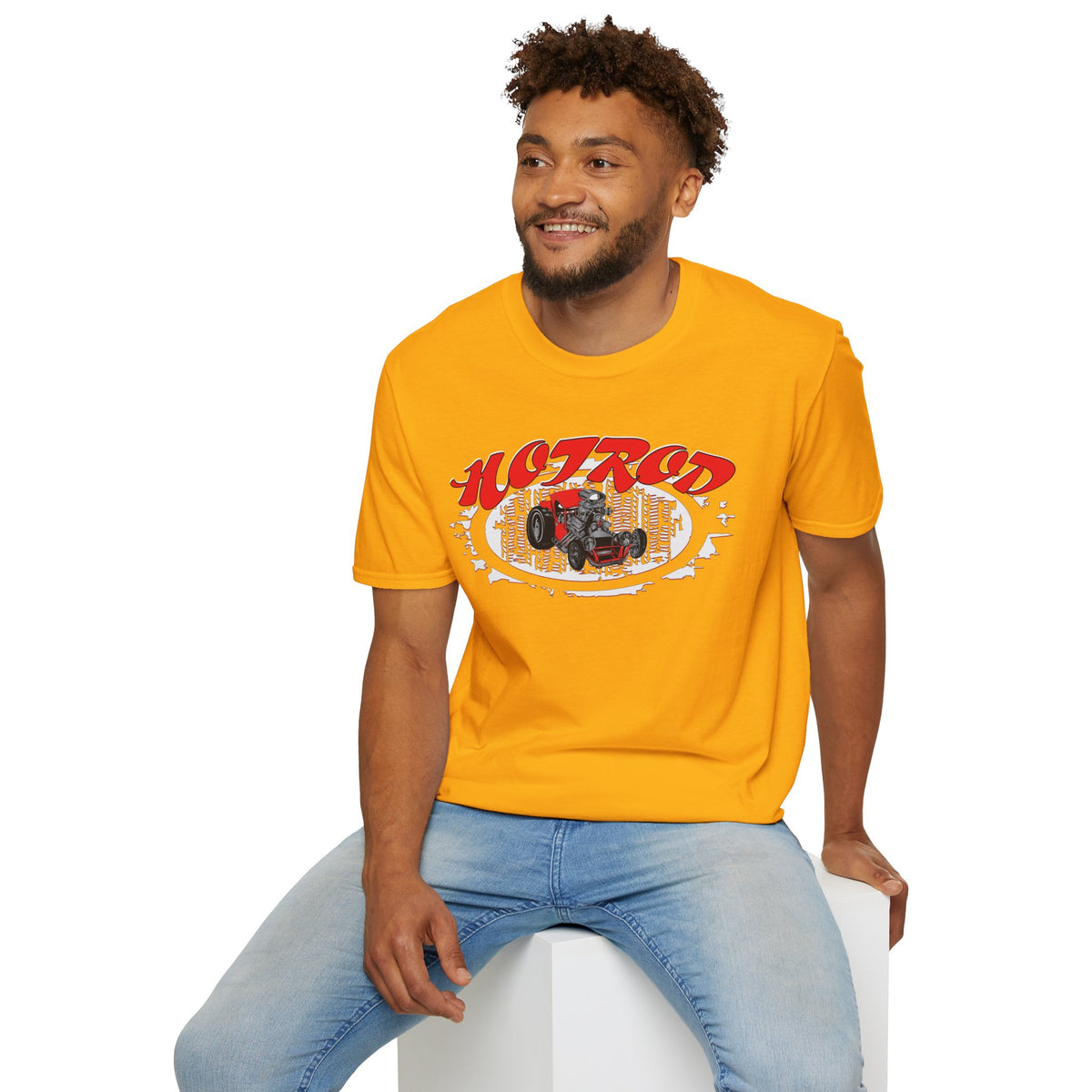 Retro Hot Rod Tee - Perfect for Car Enthusiasts