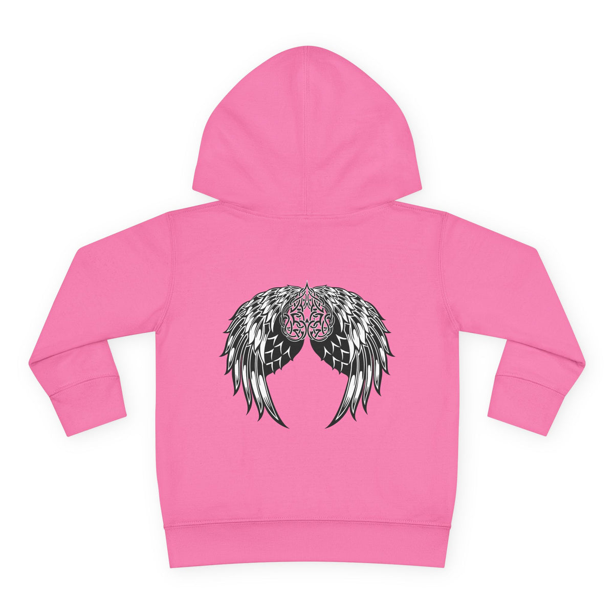Toddler Celtic Heart with Angel Wings Graphic Hoodie
