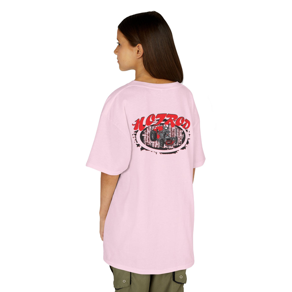 Kids Retro Hotrod Graphic Tee for Young Motorheads