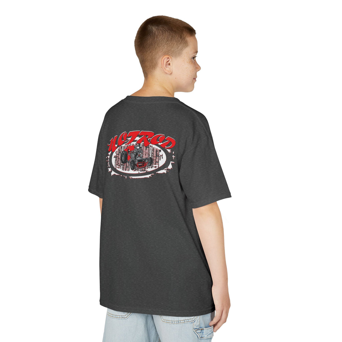 Kids Retro Hotrod Graphic Tee for Young Motorheads