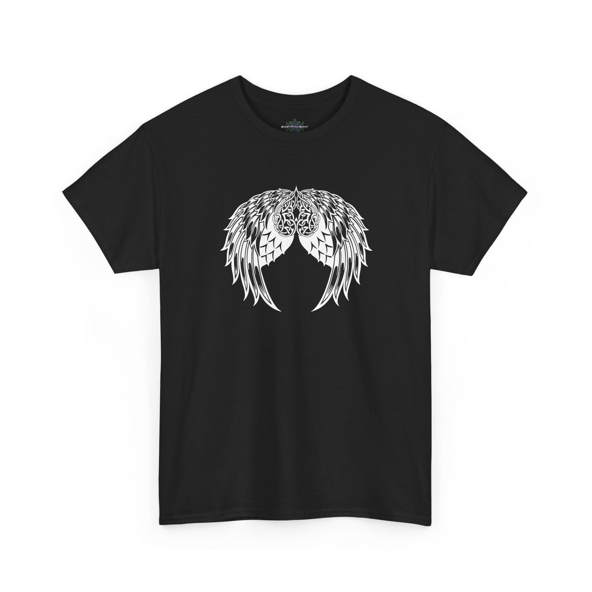 Celtic Heart with Angel Wings Graphic Tee