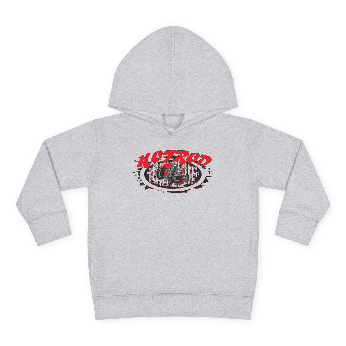 Toddler Retro Hotrod Graphic Hoodie for Young Motorheads