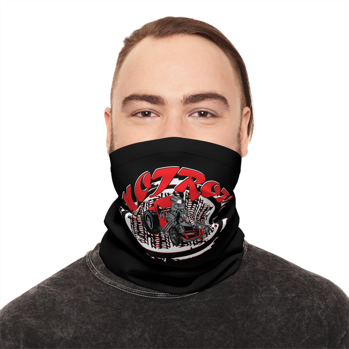 Retro Hotrod Graphic Neck Gaiter - Perfect for Car Enthusiasts