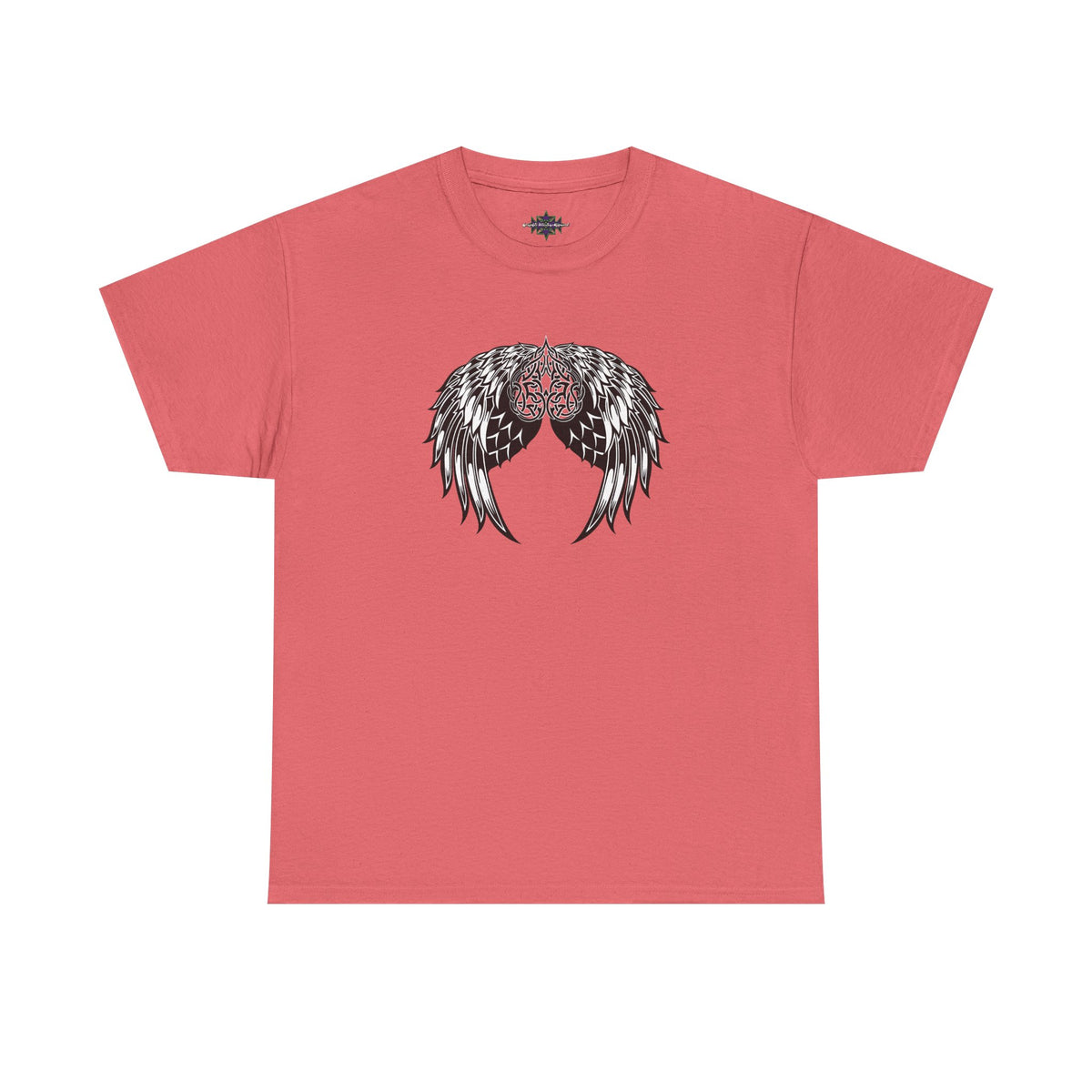 Celtic Heart with Angel Wings Graphic Tee