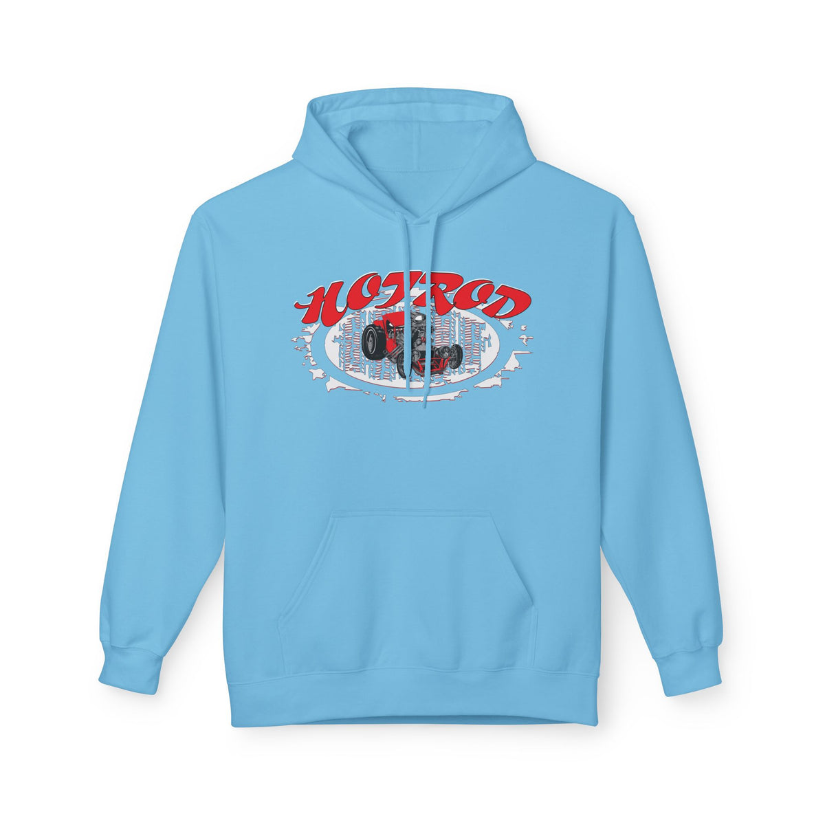 Retro Hotrod Graphic Hooded Sweatshirt