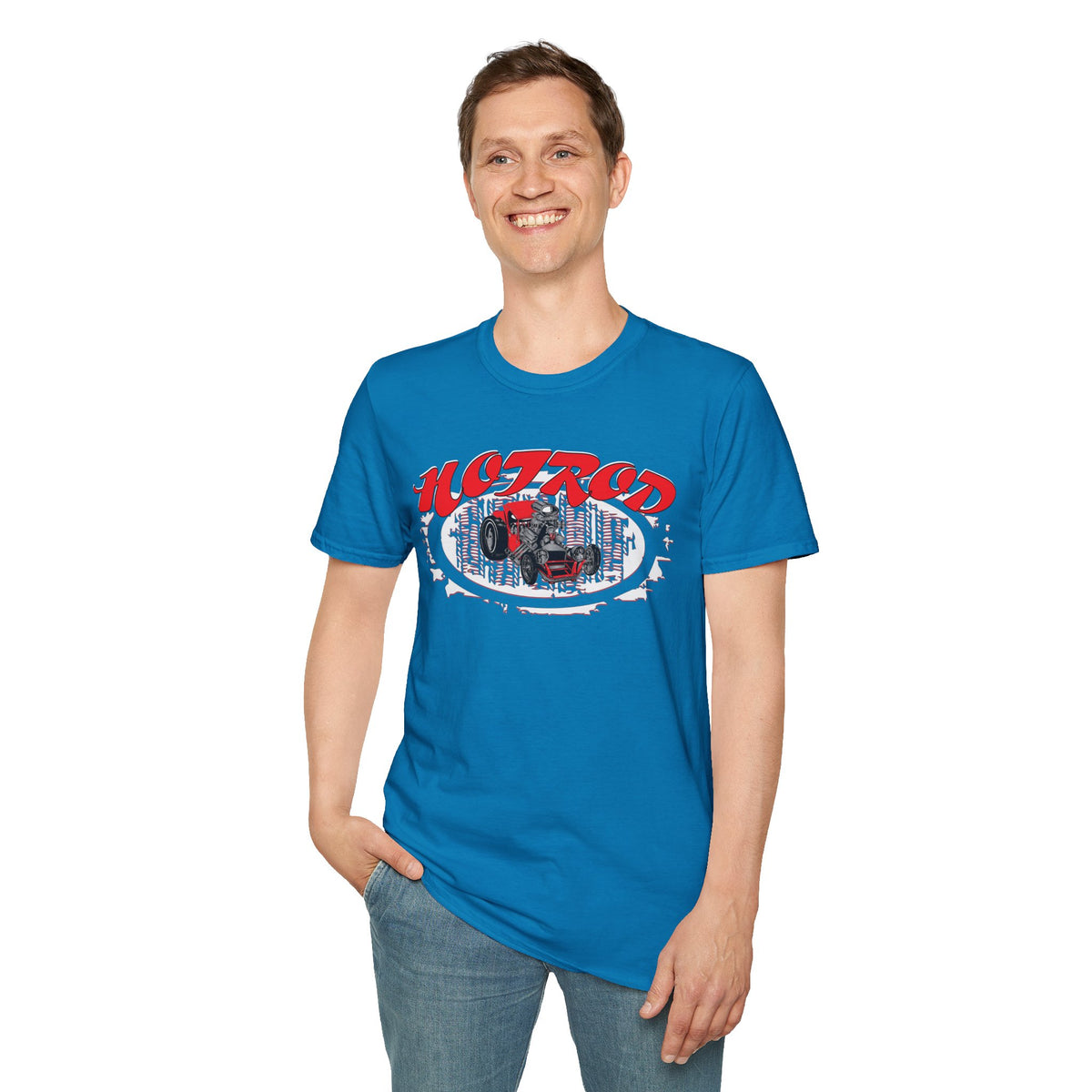 Retro Hot Rod Tee - Perfect for Car Enthusiasts