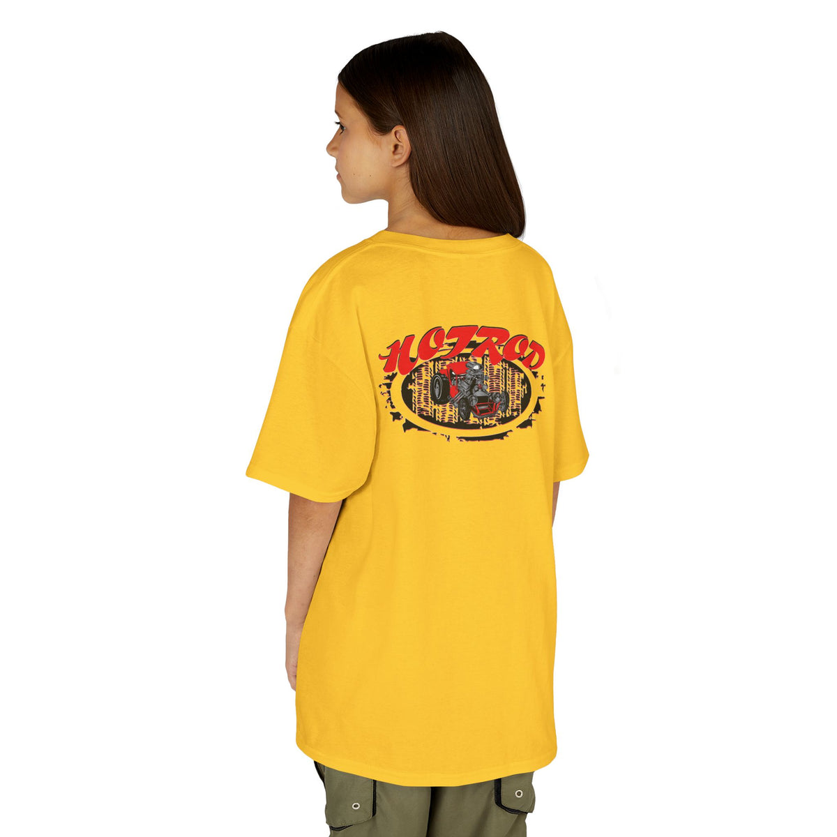 Kids Retro Hotrod Graphic Tee for Young Motorheads