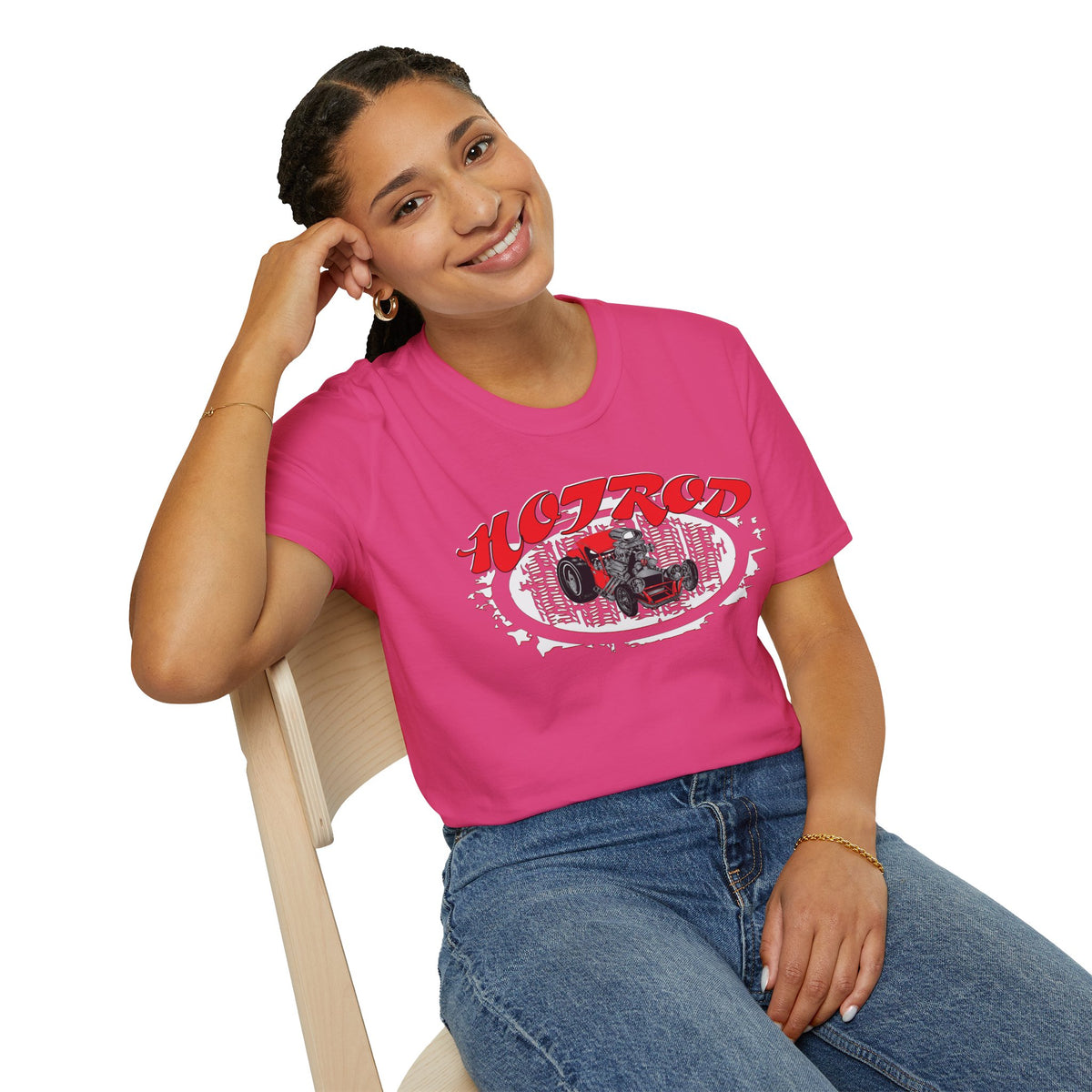 Retro Hot Rod Tee - Perfect for Car Enthusiasts
