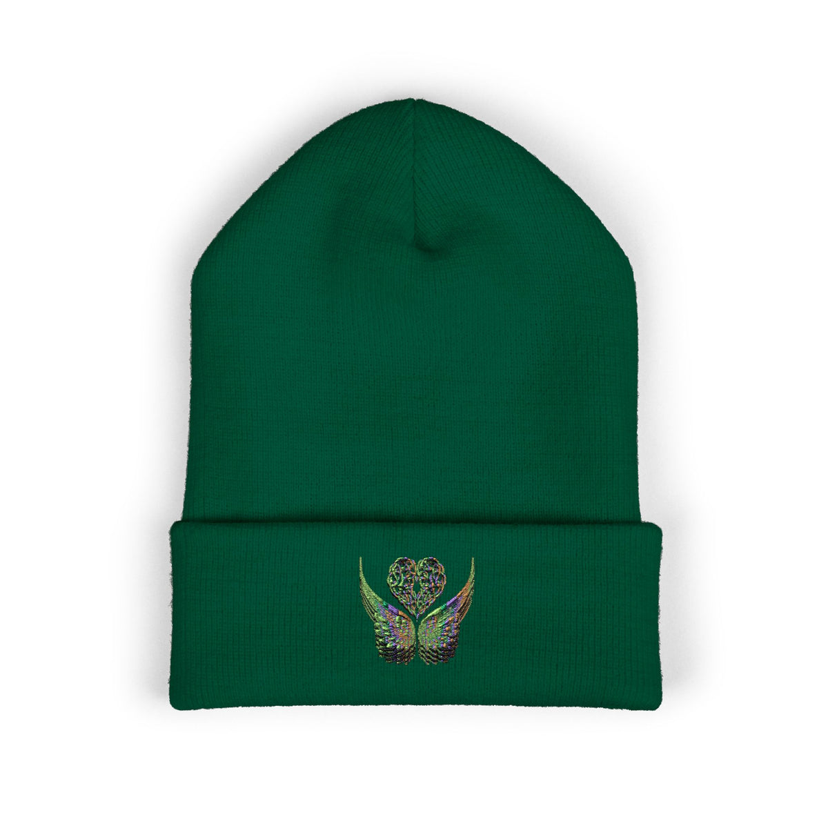 Ethereal Heart and Wings Beanie