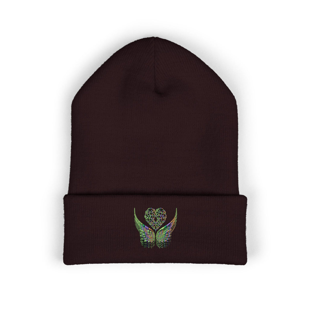 Ethereal Heart and Wings Beanie