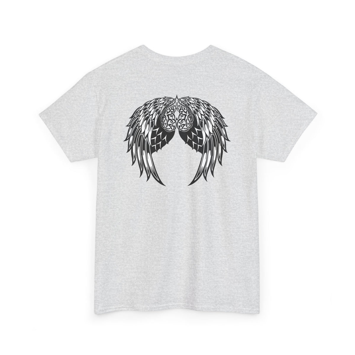 Celtic Heart with Angel Wings Graphic Tee