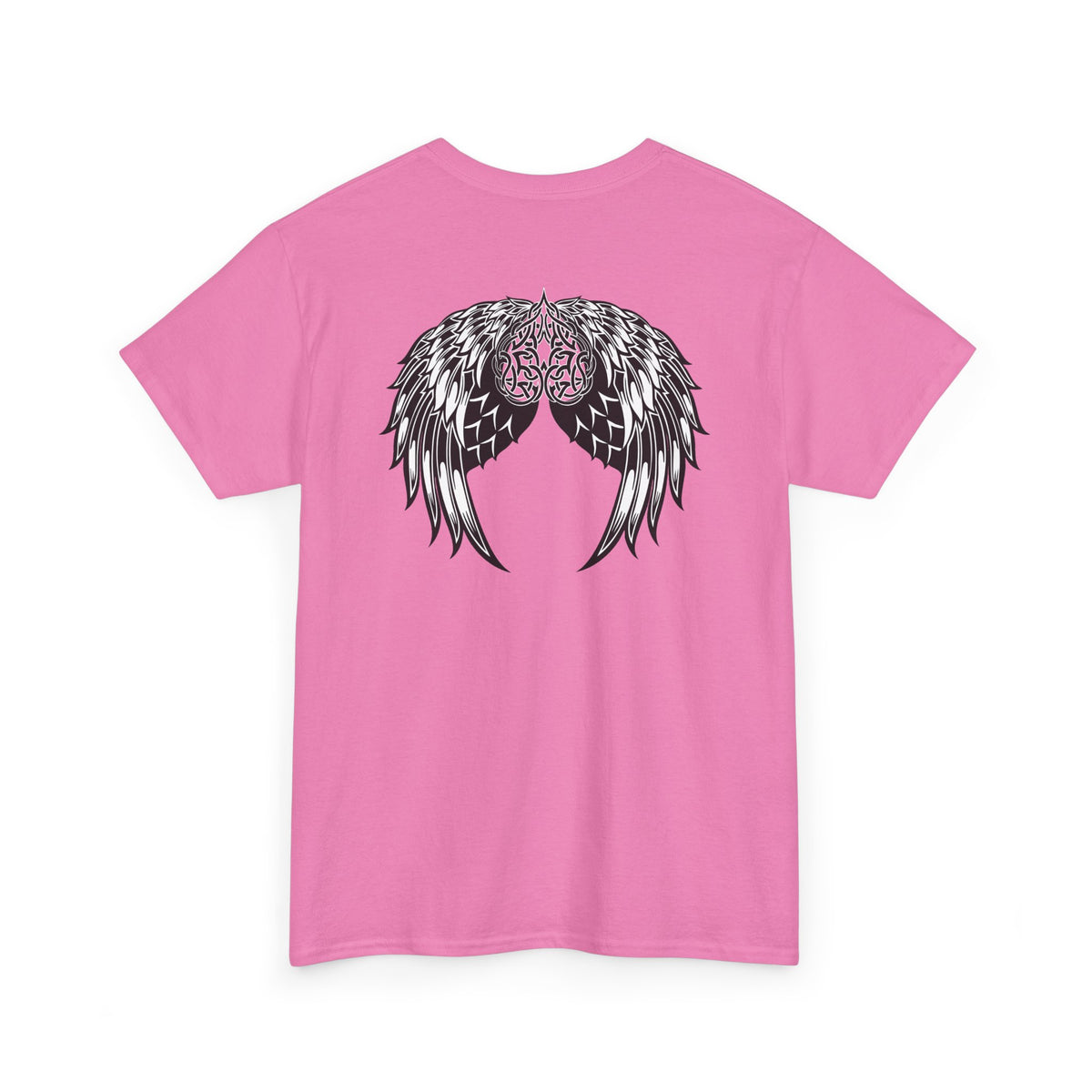 Celtic Heart with Angel Wings Graphic Tee