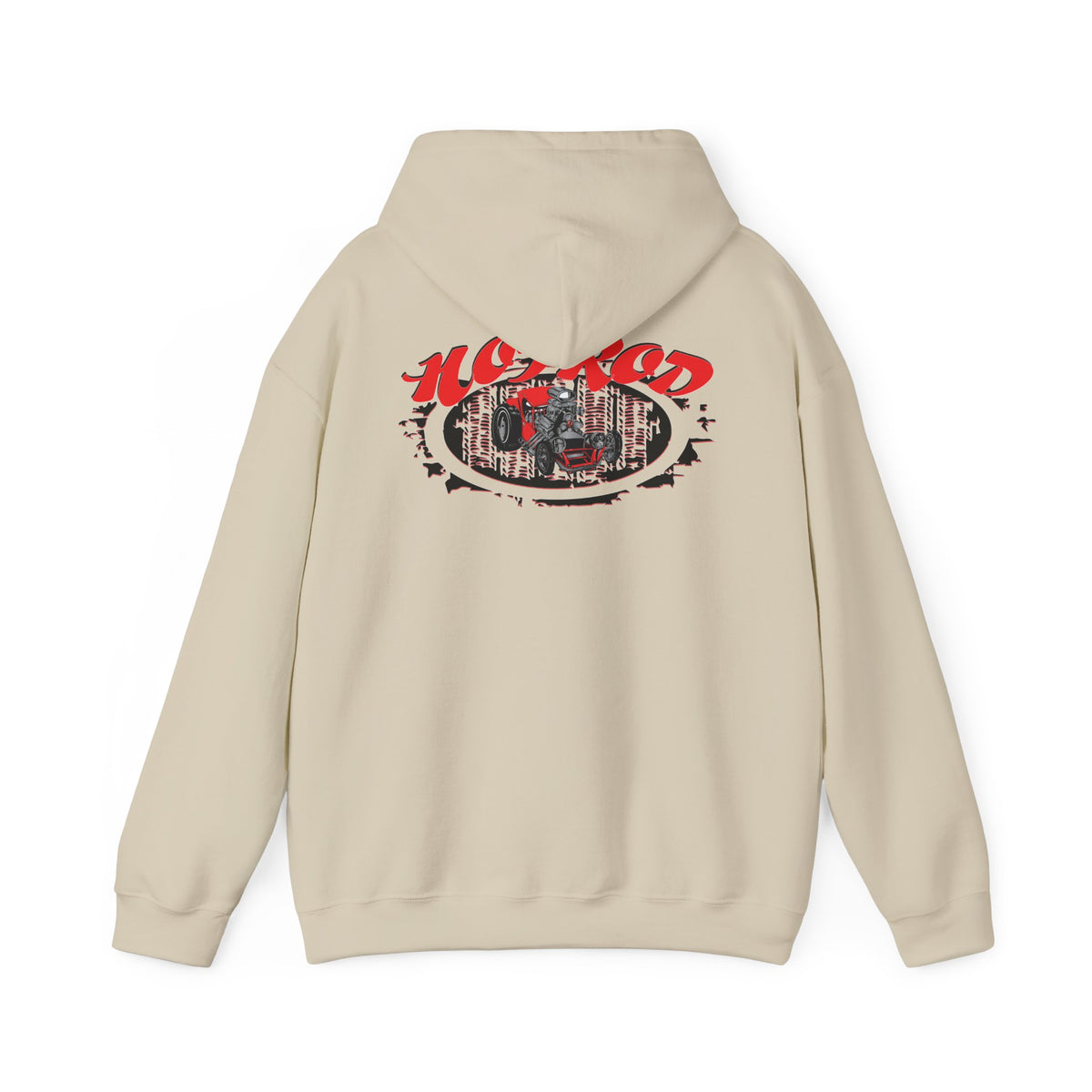 Retro Hot Rod Hoodie for Car Enthusiasts - Heavy Blend™