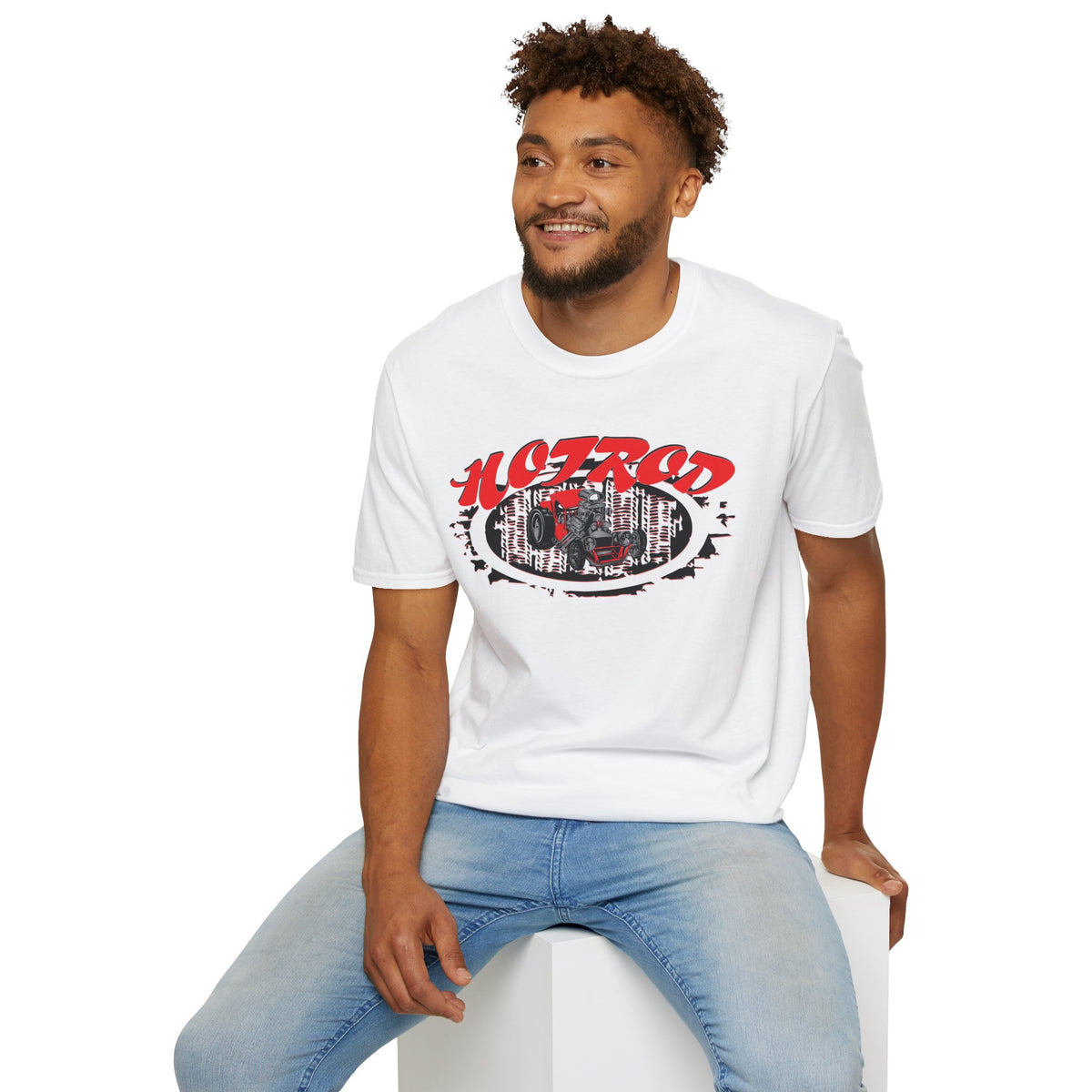 Retro Hot Rod Tee - Perfect for Car Enthusiasts