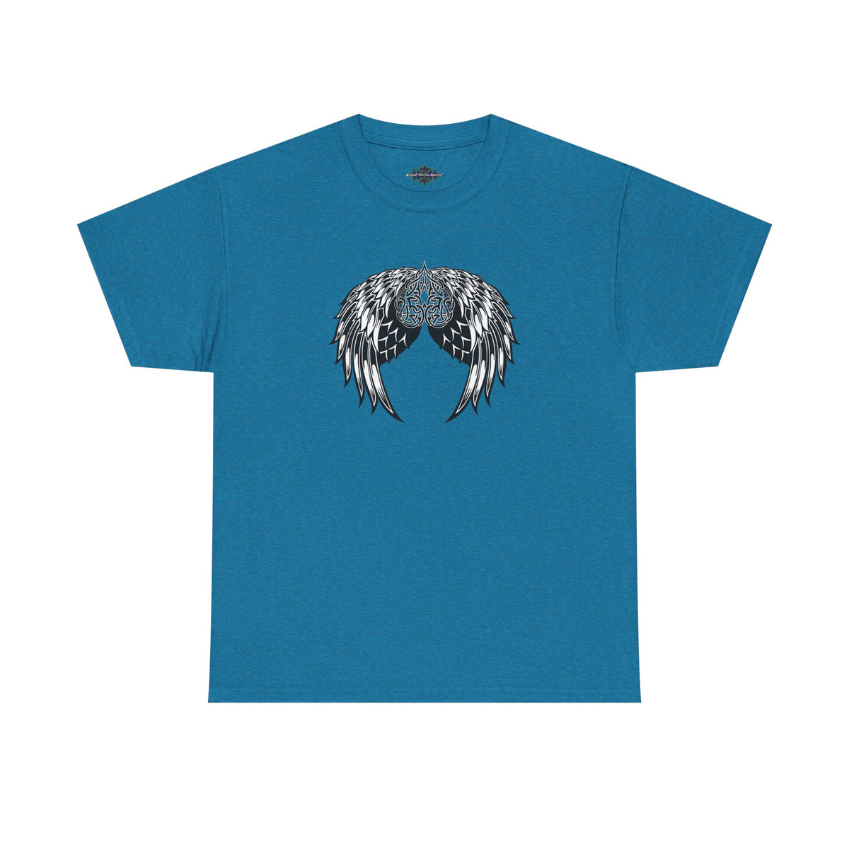 Celtic Heart with Angel Wings Graphic Tee