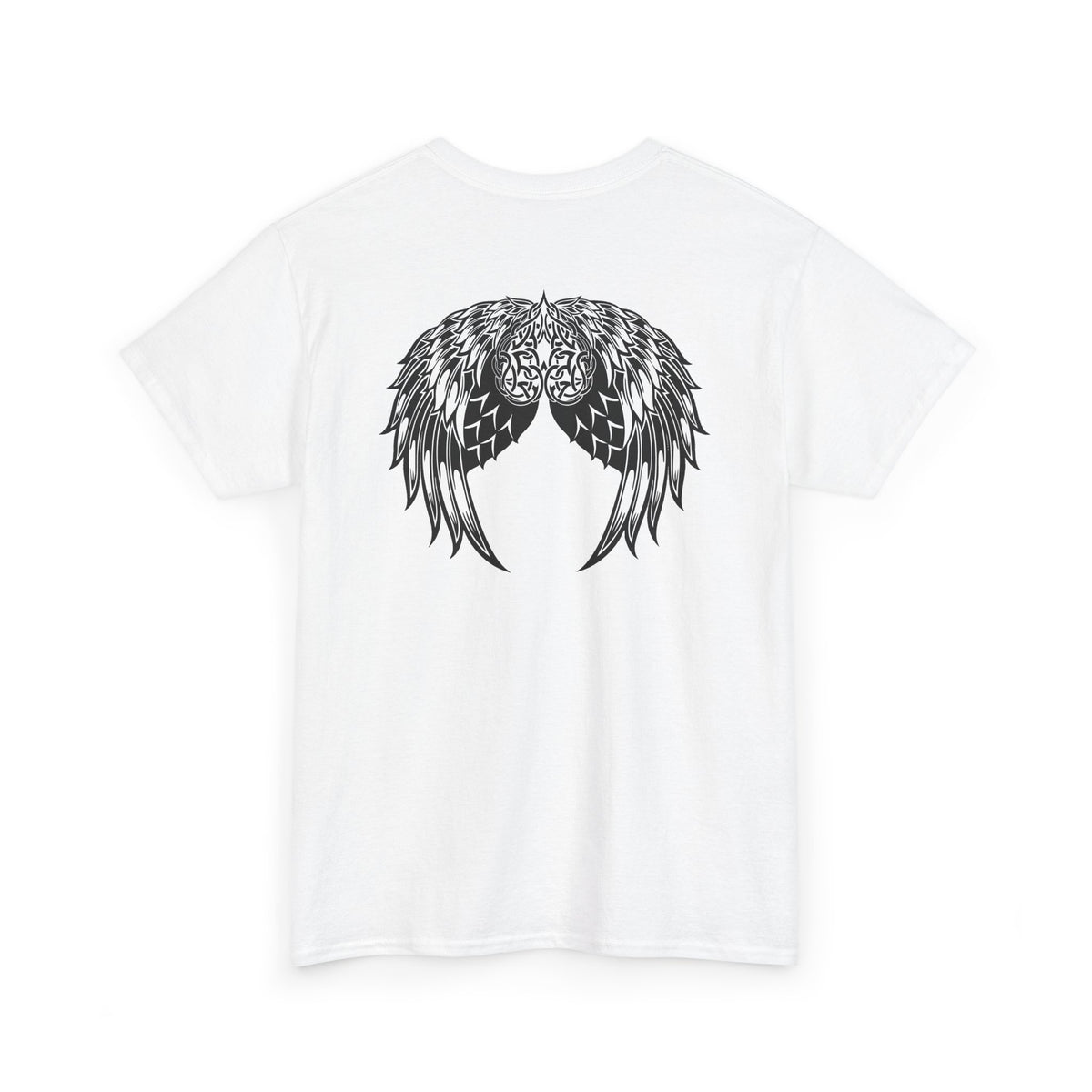 Celtic Heart with Angel Wings Graphic Tee