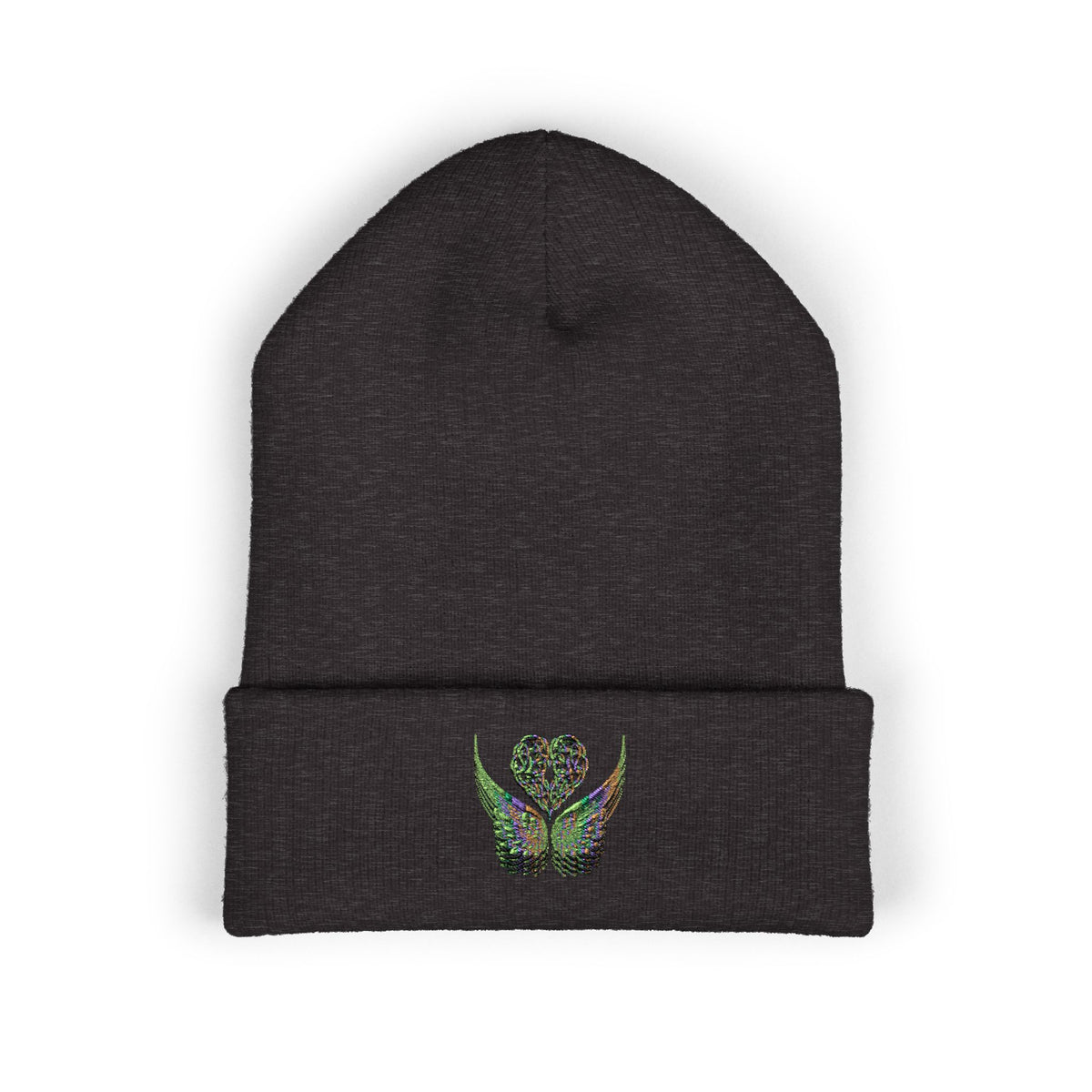 Ethereal Heart and Wings Beanie
