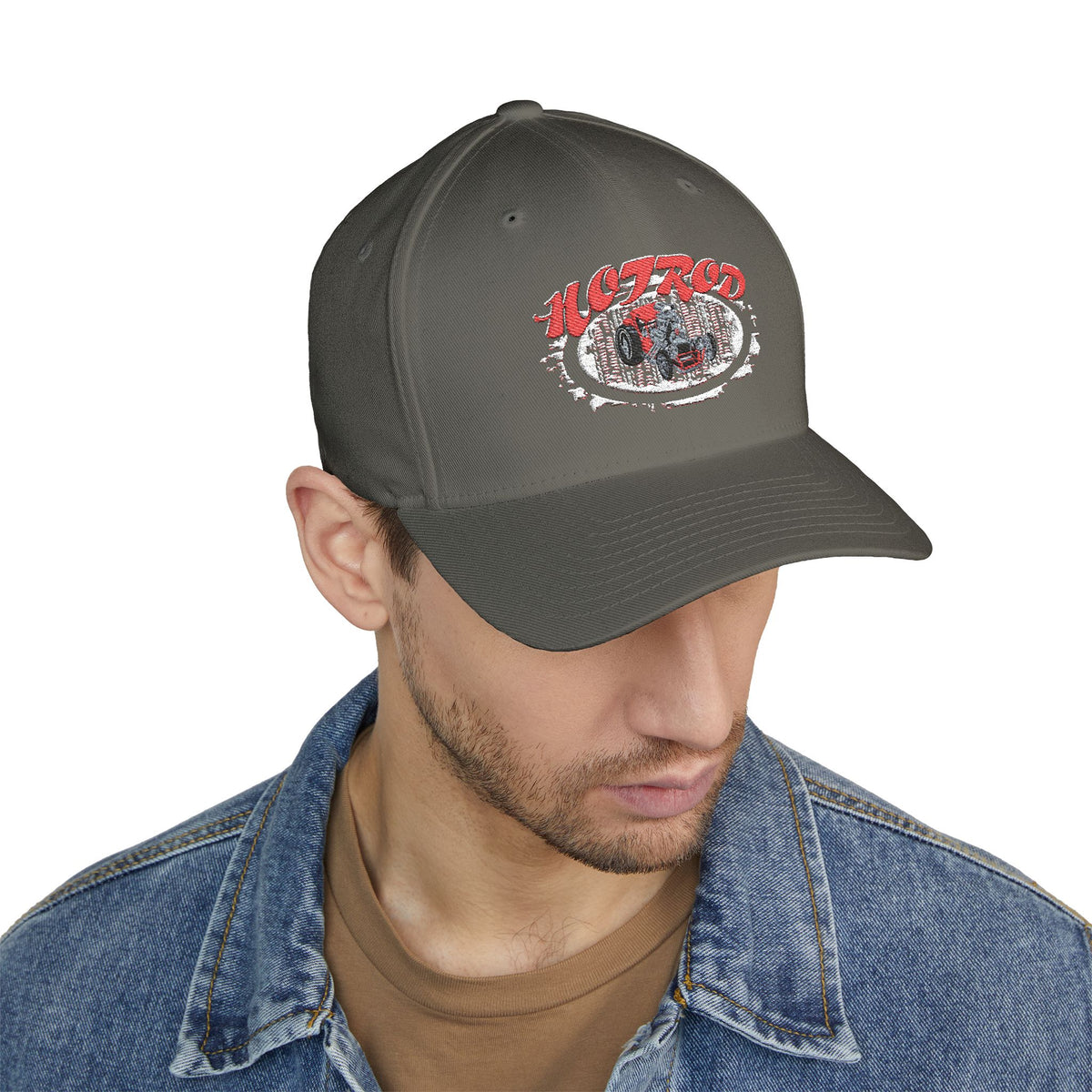 Retro Hotrod Closed-Back Hat
