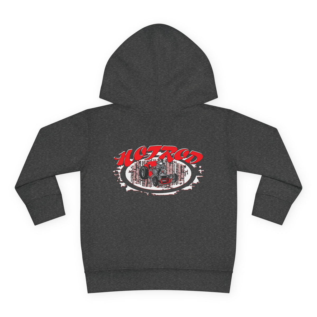Toddler Retro Hotrod Graphic Hoodie for Young Motorheads