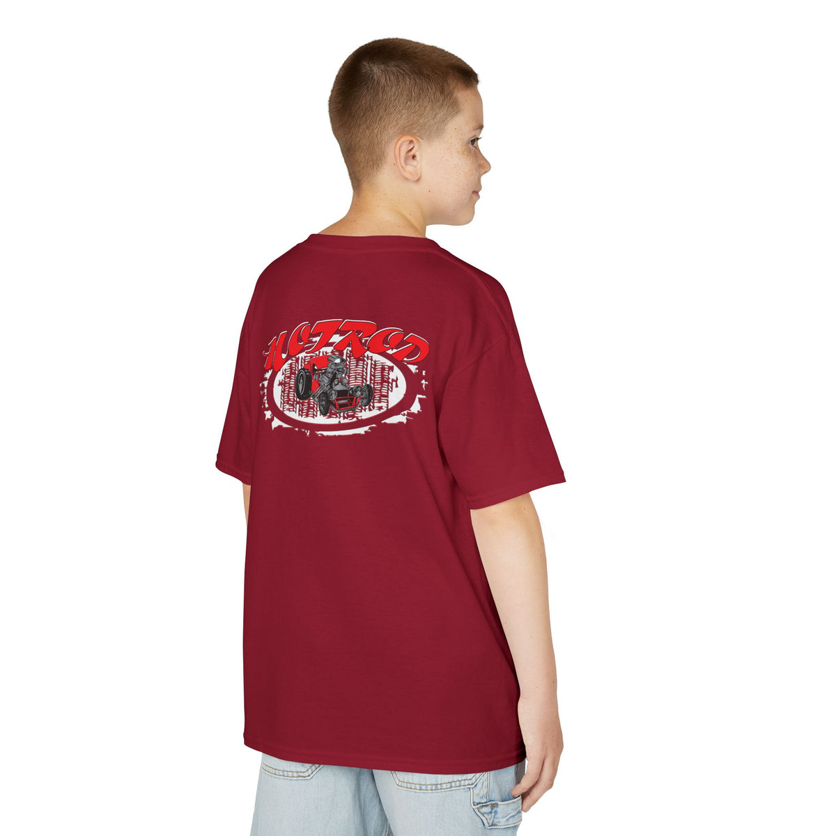 Kids Retro Hotrod Graphic Tee for Young Motorheads