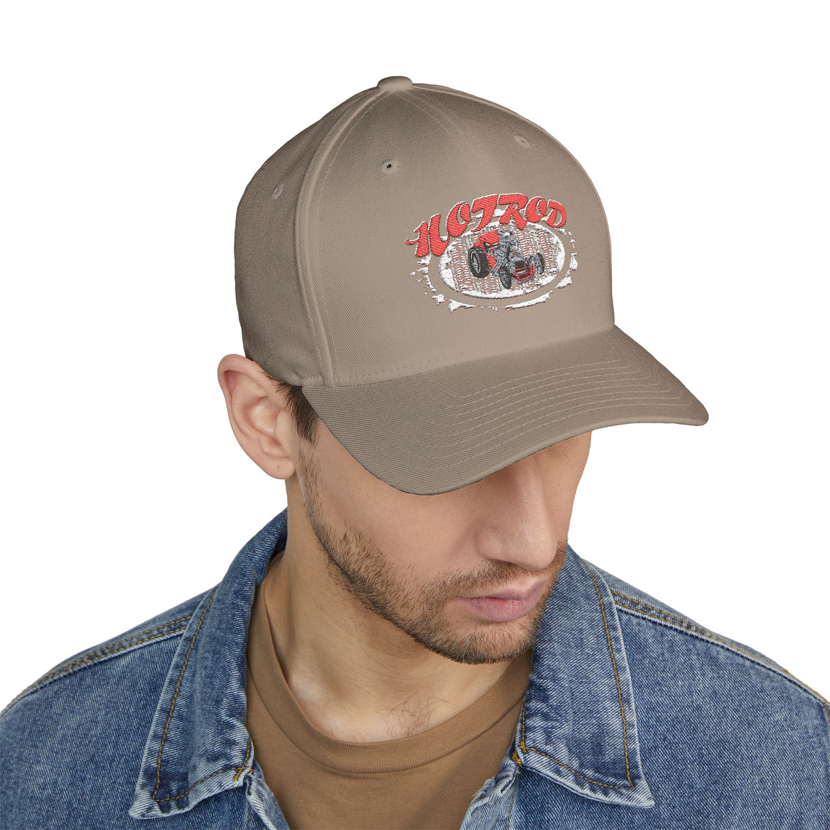 Retro Hotrod Closed-Back Hat