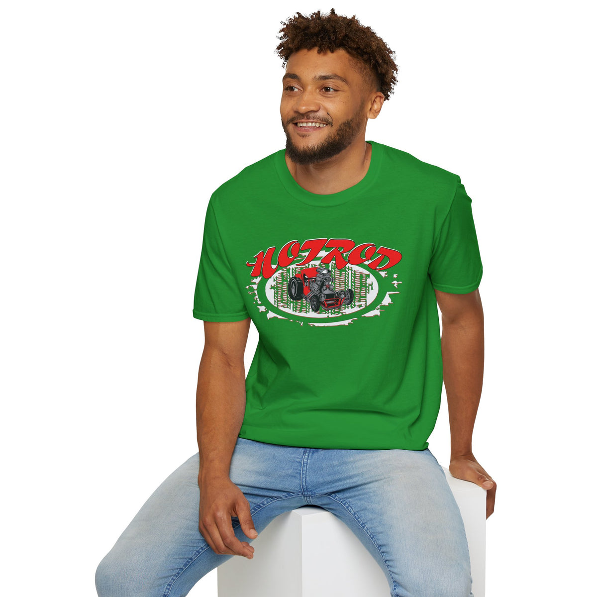 Retro Hot Rod Tee - Perfect for Car Enthusiasts