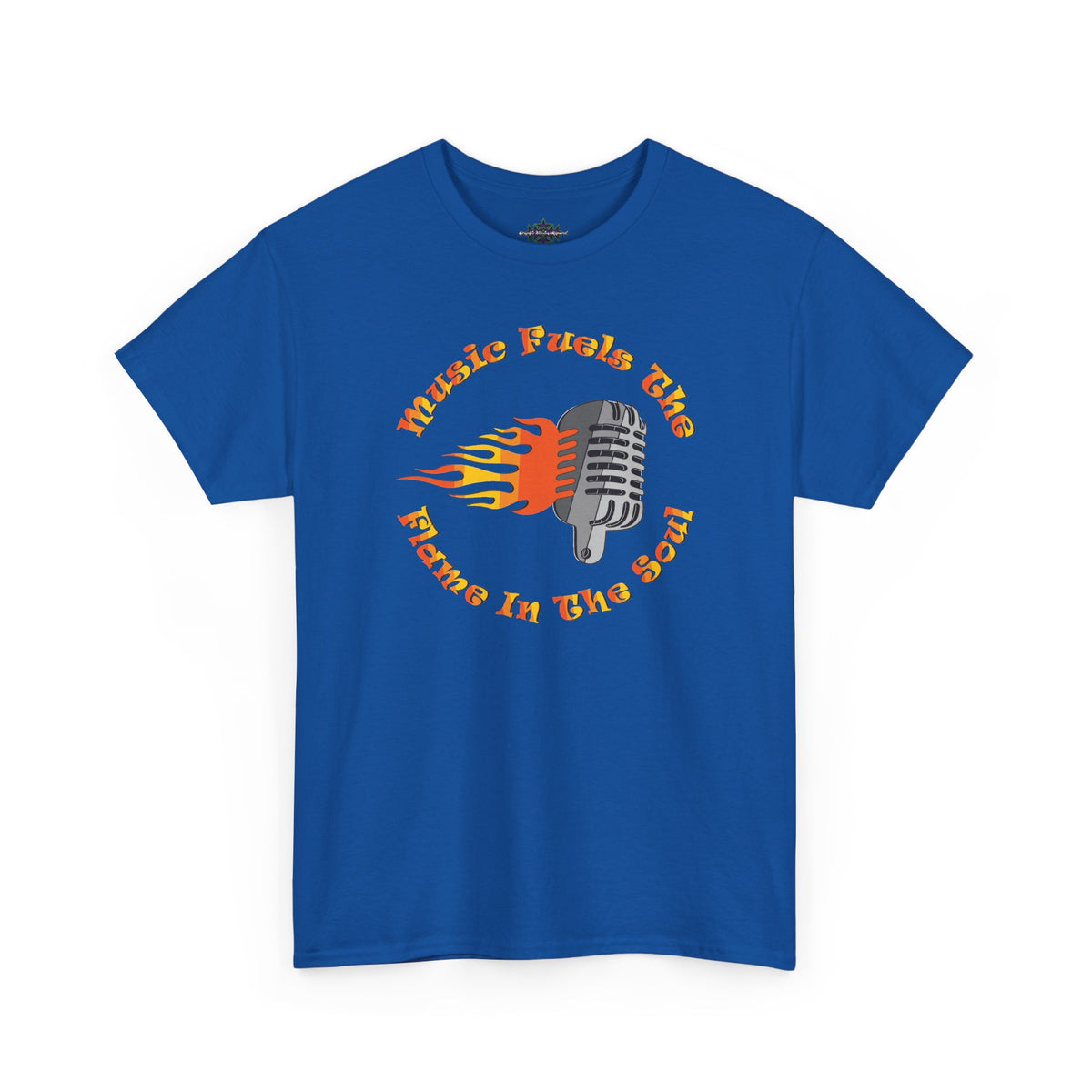 Music Fuels the Flame Graphic Tee - Perfect for Music Lovers and Concert Goers
