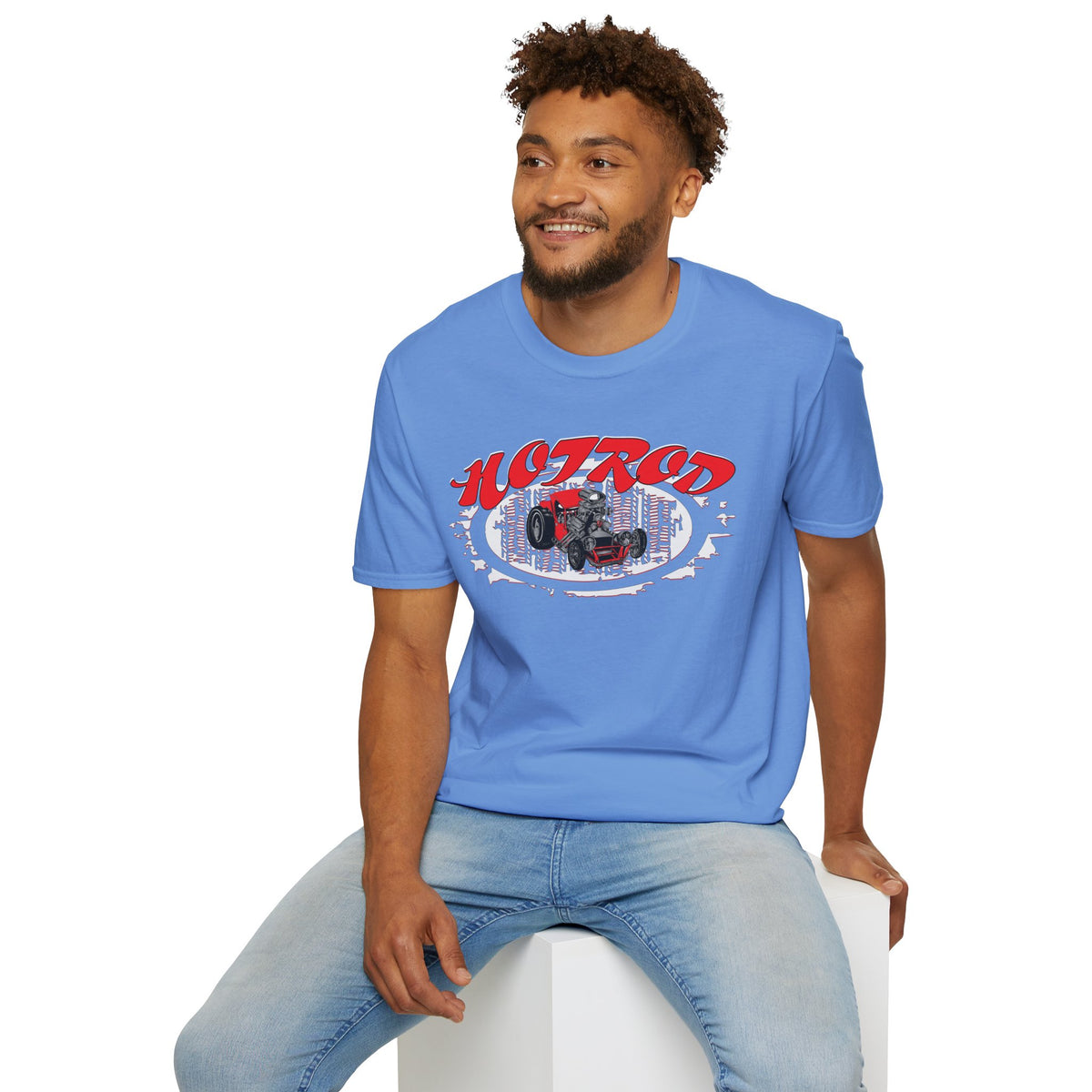 Retro Hot Rod Tee - Perfect for Car Enthusiasts