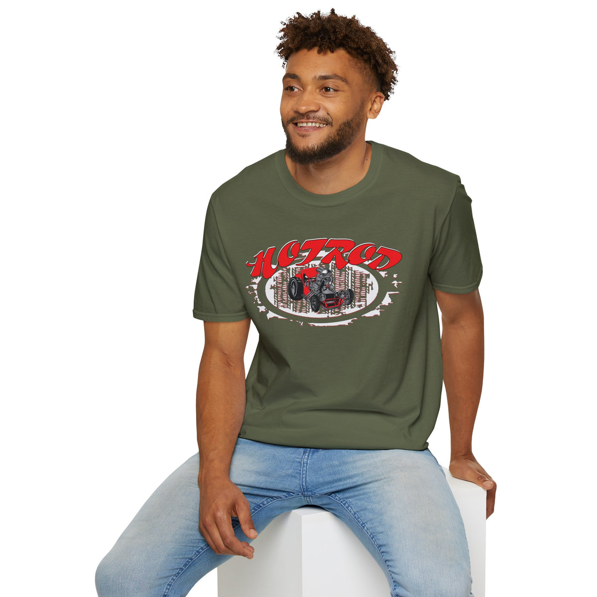Retro Hot Rod Tee - Perfect for Car Enthusiasts
