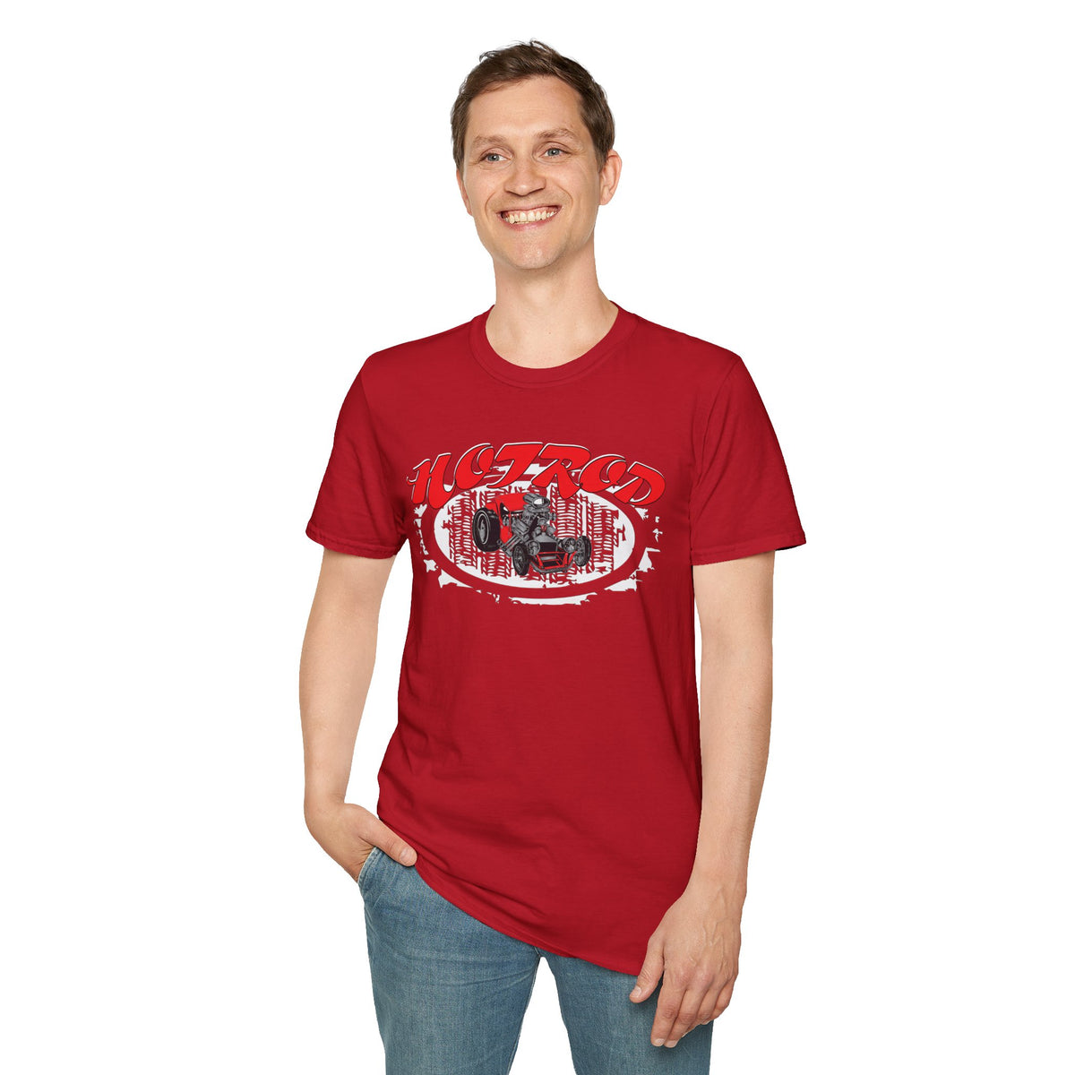Retro Hot Rod Tee - Perfect for Car Enthusiasts