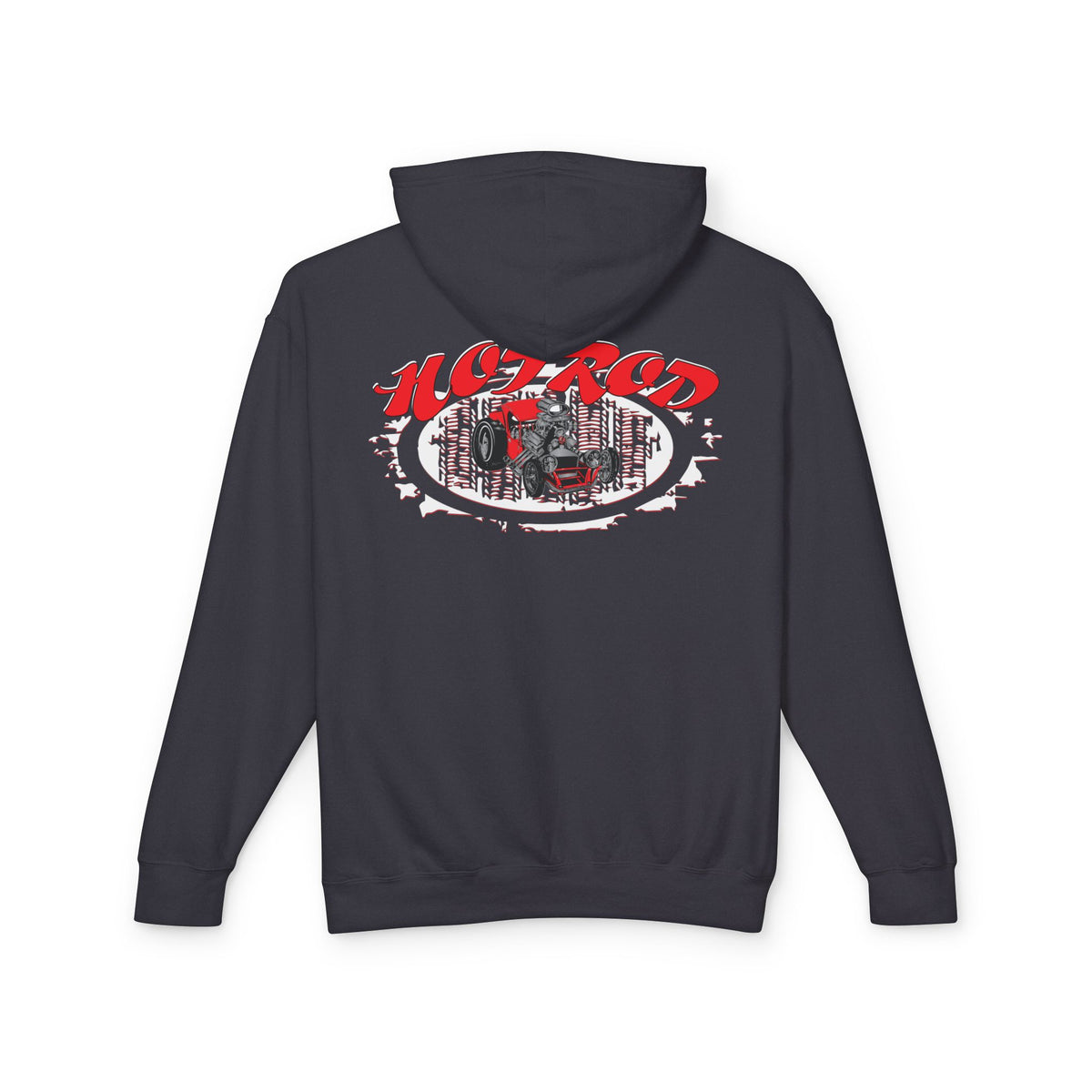 Retro Hotrod Hoodie for Classic Car Enthusiasts - Light Blend Sweatshirt