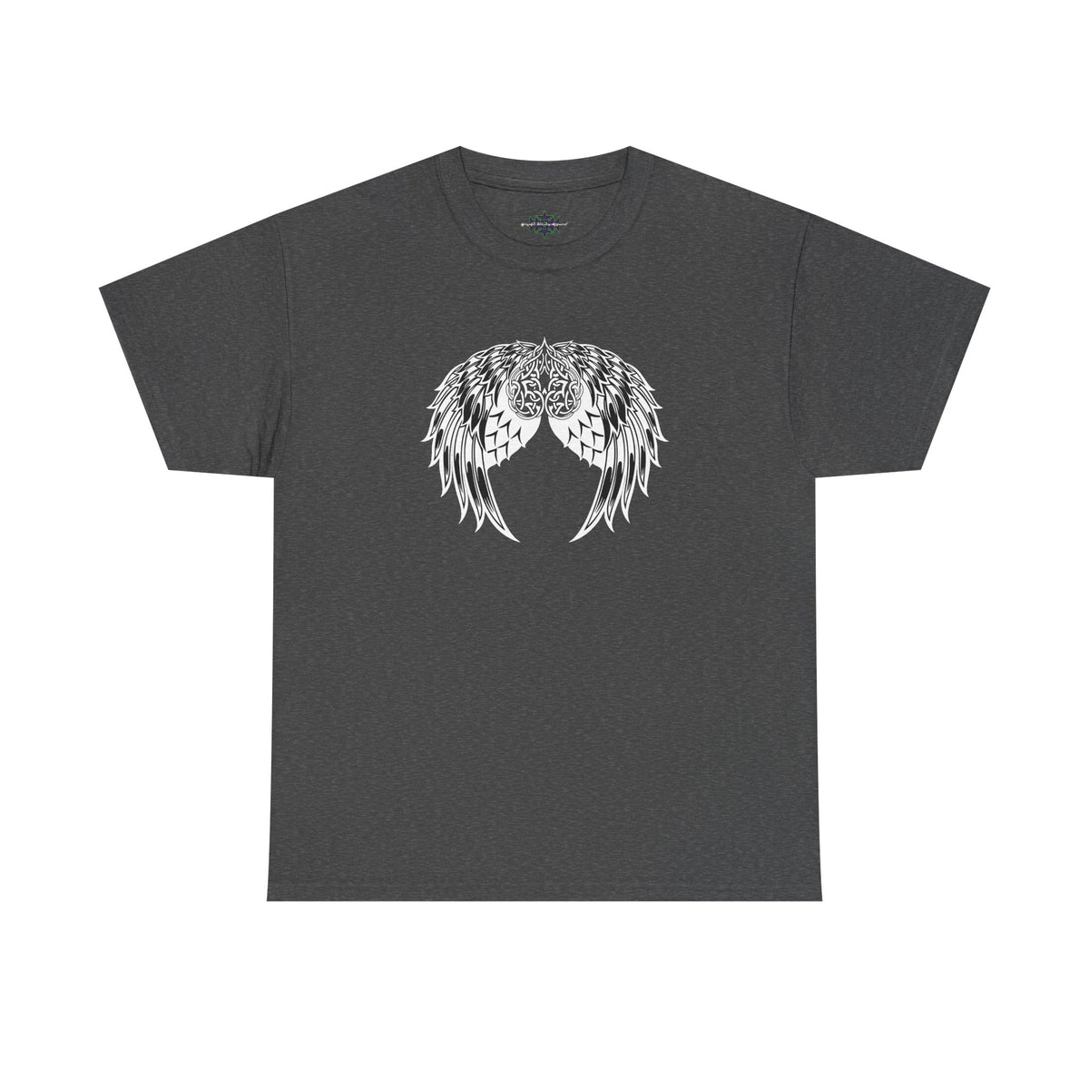 Celtic Heart with Angel Wings Graphic Tee