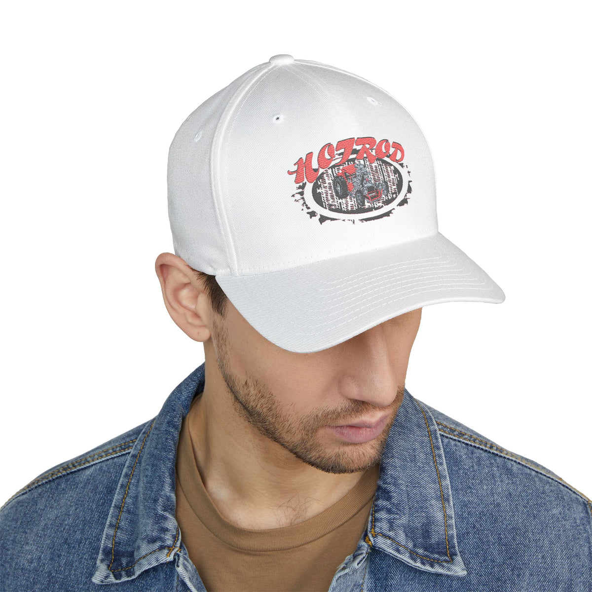 Retro Hotrod Closed-Back Hat