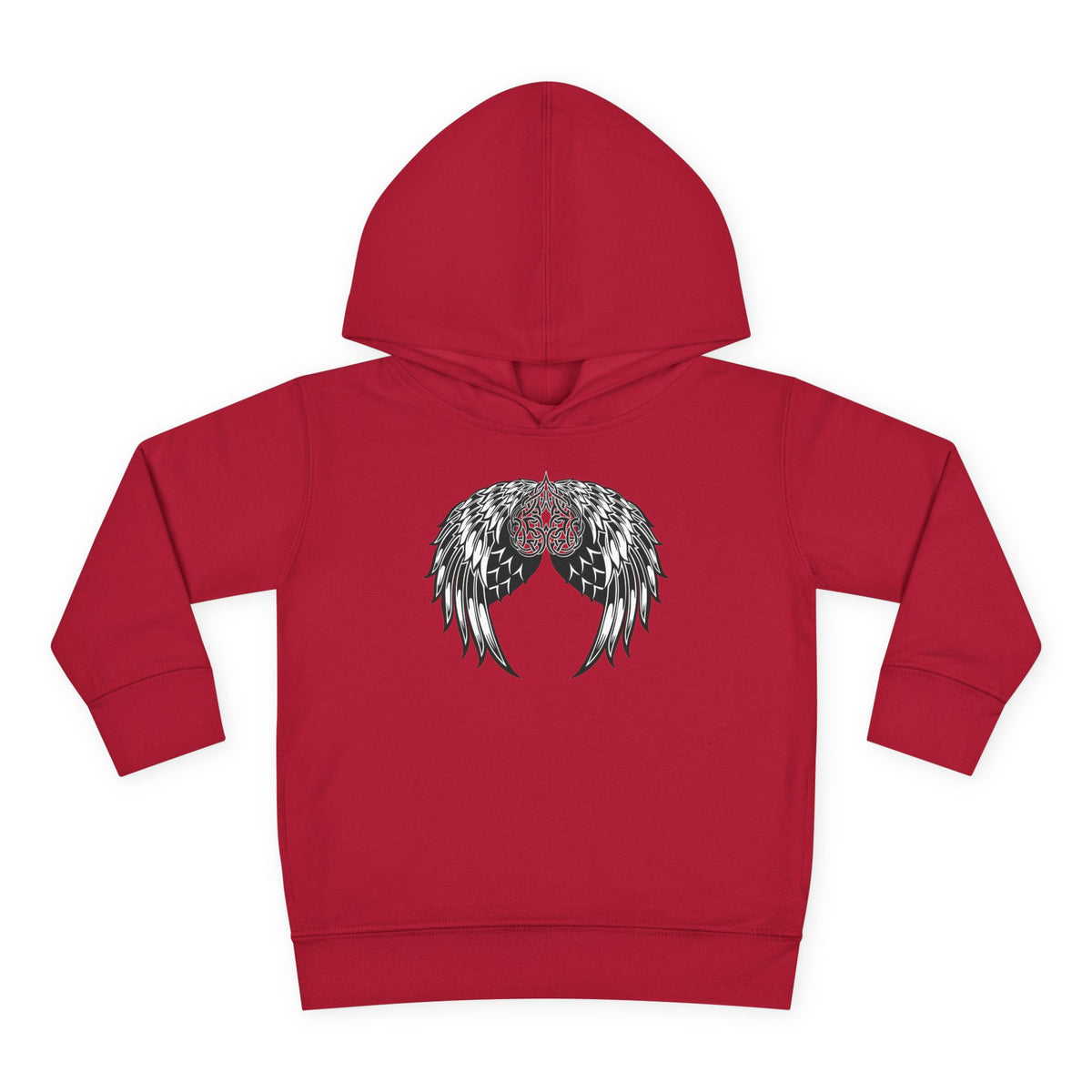 Toddler Celtic Heart with Angel Wings Graphic Hoodie