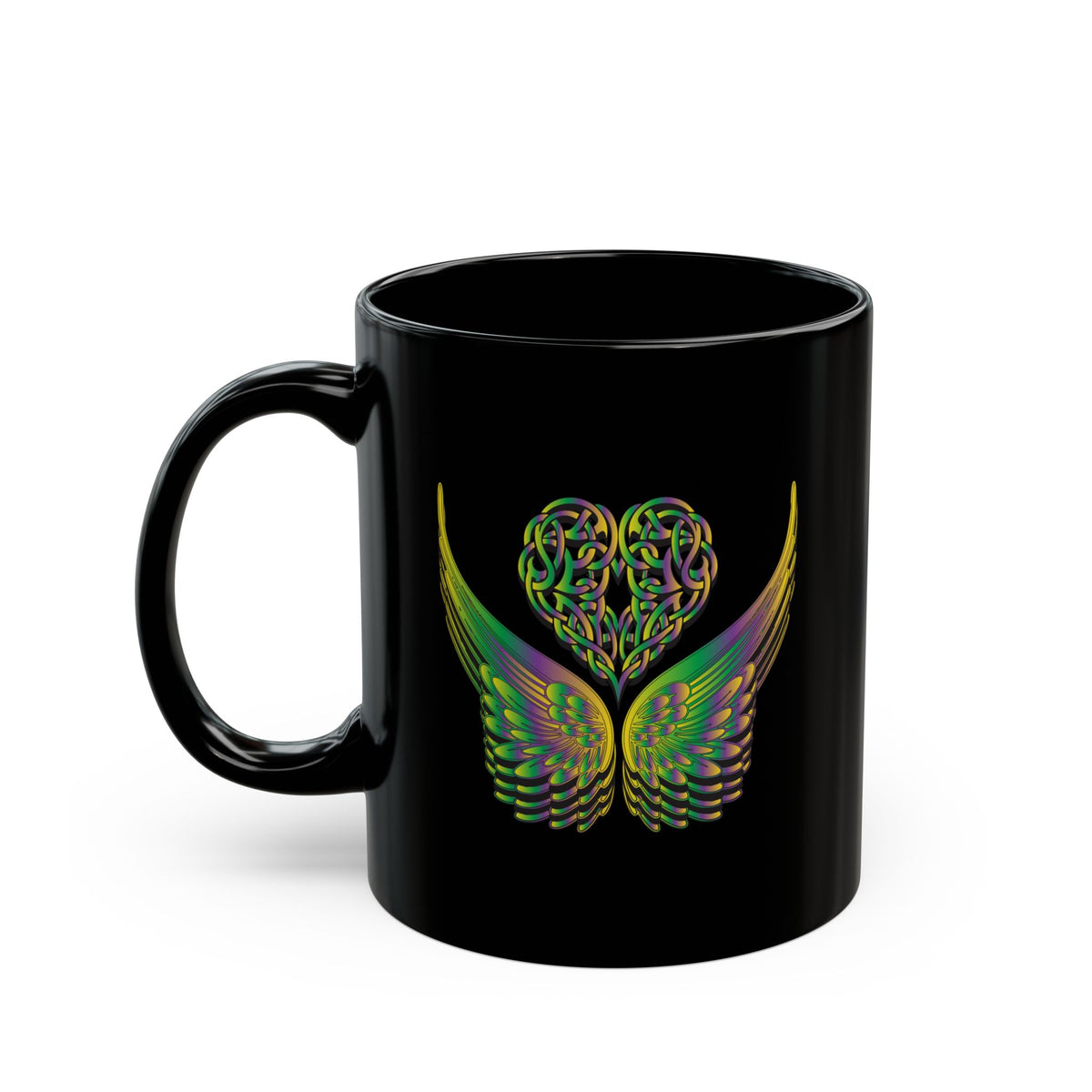 Ethereal Heart and Wings Coffee Mug