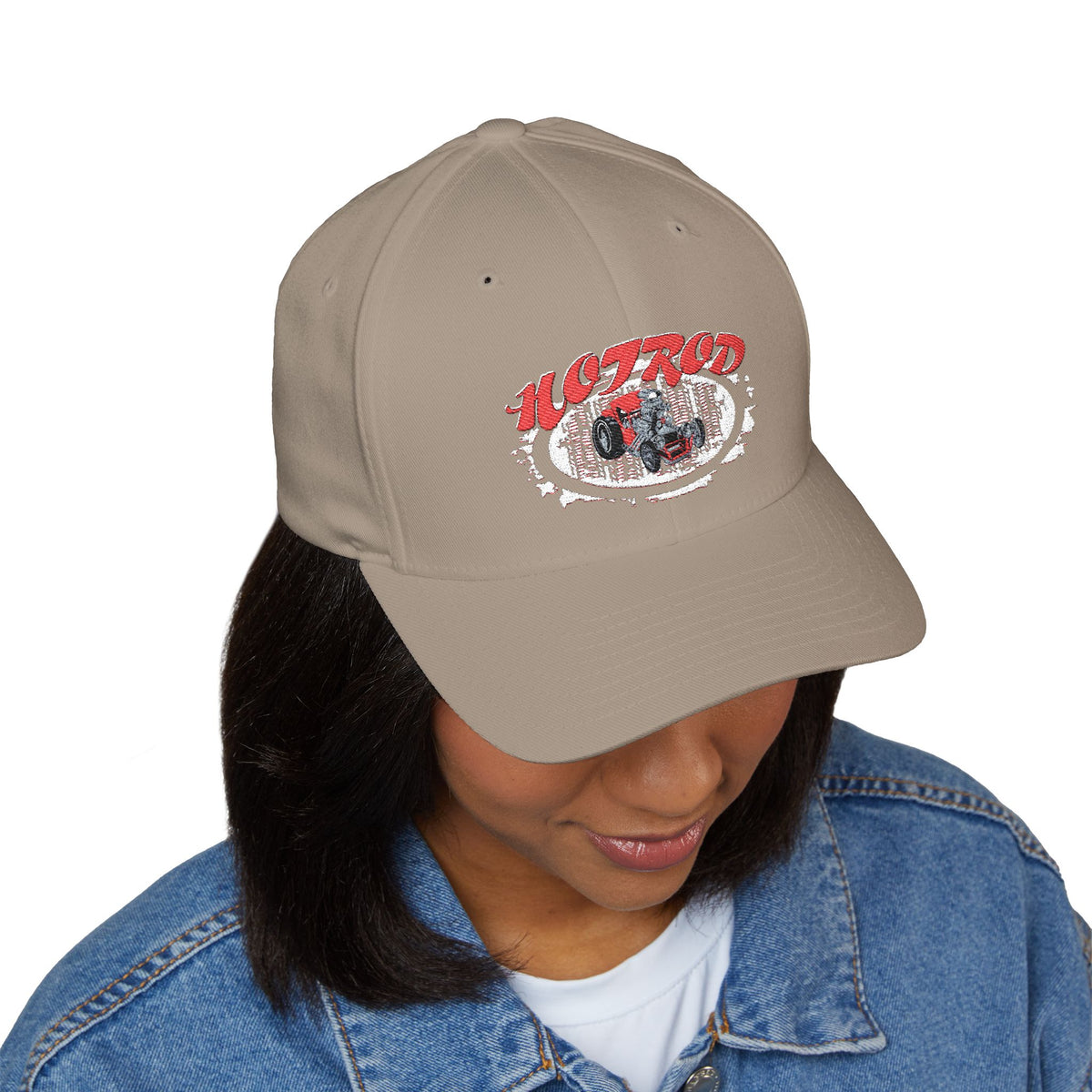 Retro Hotrod Closed-Back Hat