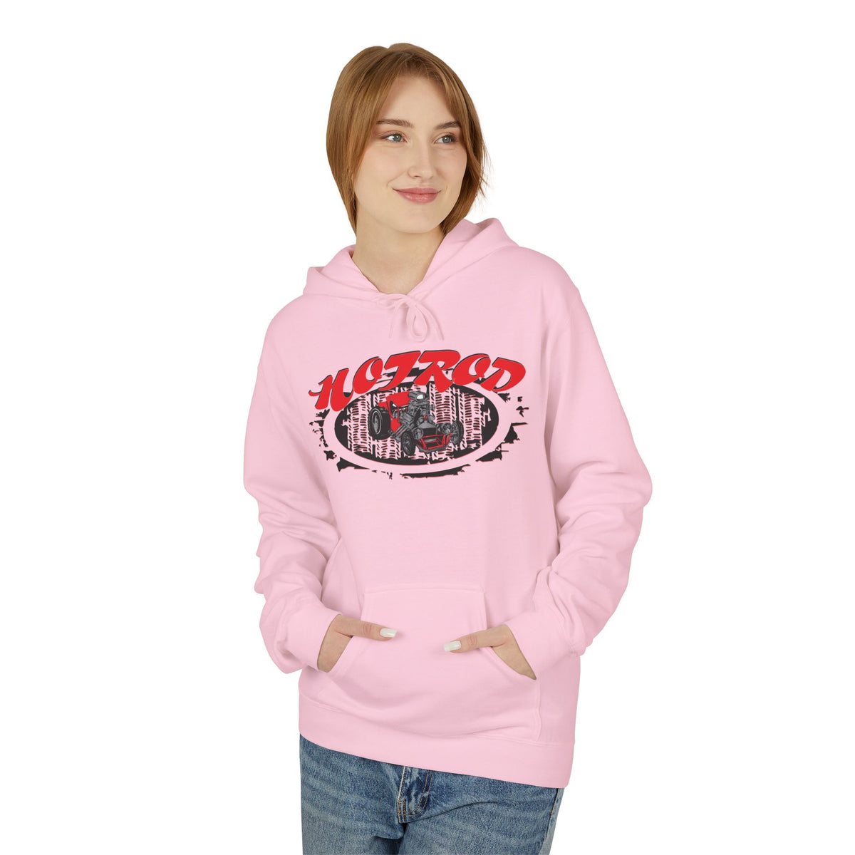 Retro Hotrod Hoodie for Classic Car Enthusiasts - Medium Blend Sweatshirt
