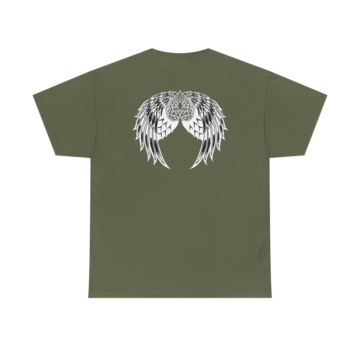 Celtic Heart with Angel Wings Graphic Tee