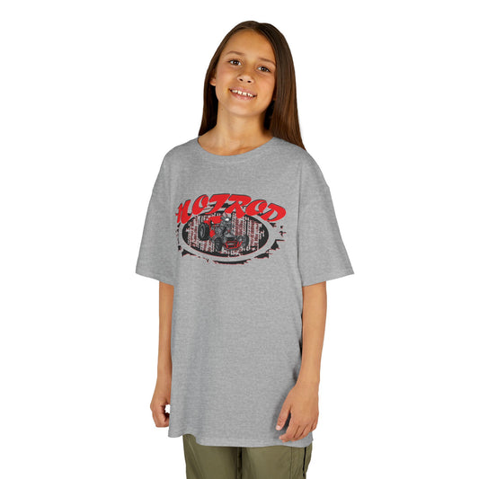 Kids Retro Hotrod Graphic Tee for Young Motorheads
