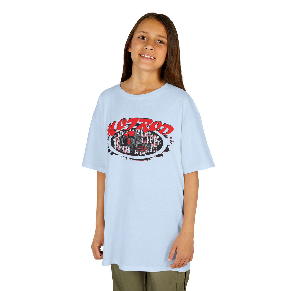 Kids Retro Hotrod Graphic Tee for Young Motorheads