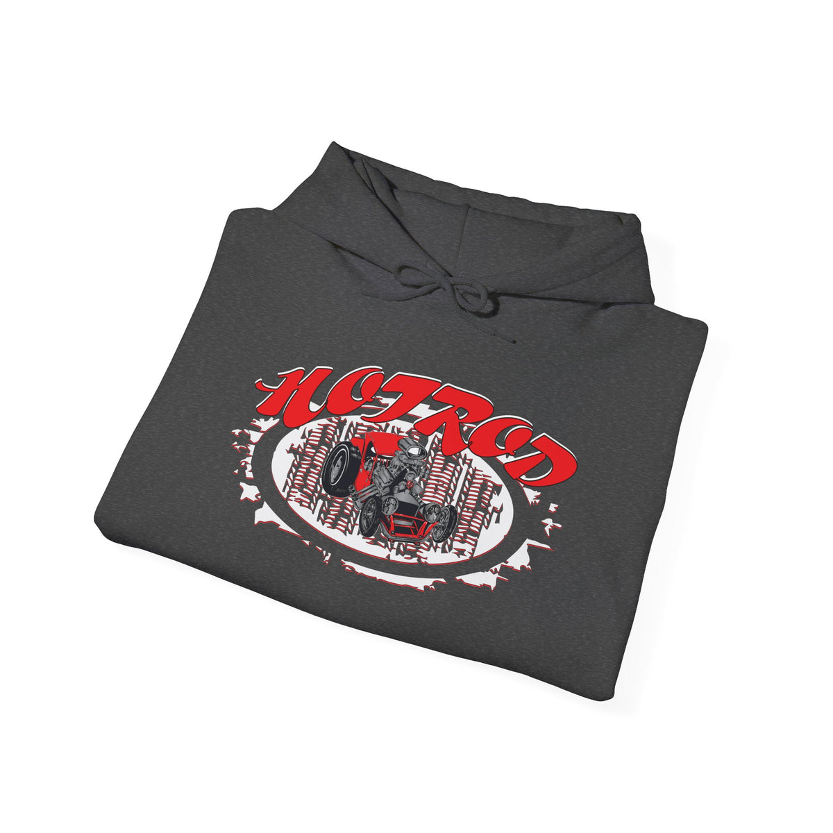 Retro Hot Rod Hoodie for Car Enthusiasts - Heavy Blend™