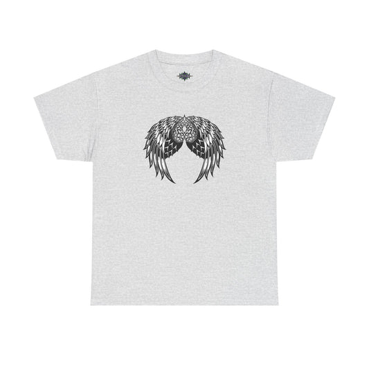 Celtic Heart with Angel Wings Graphic Tee