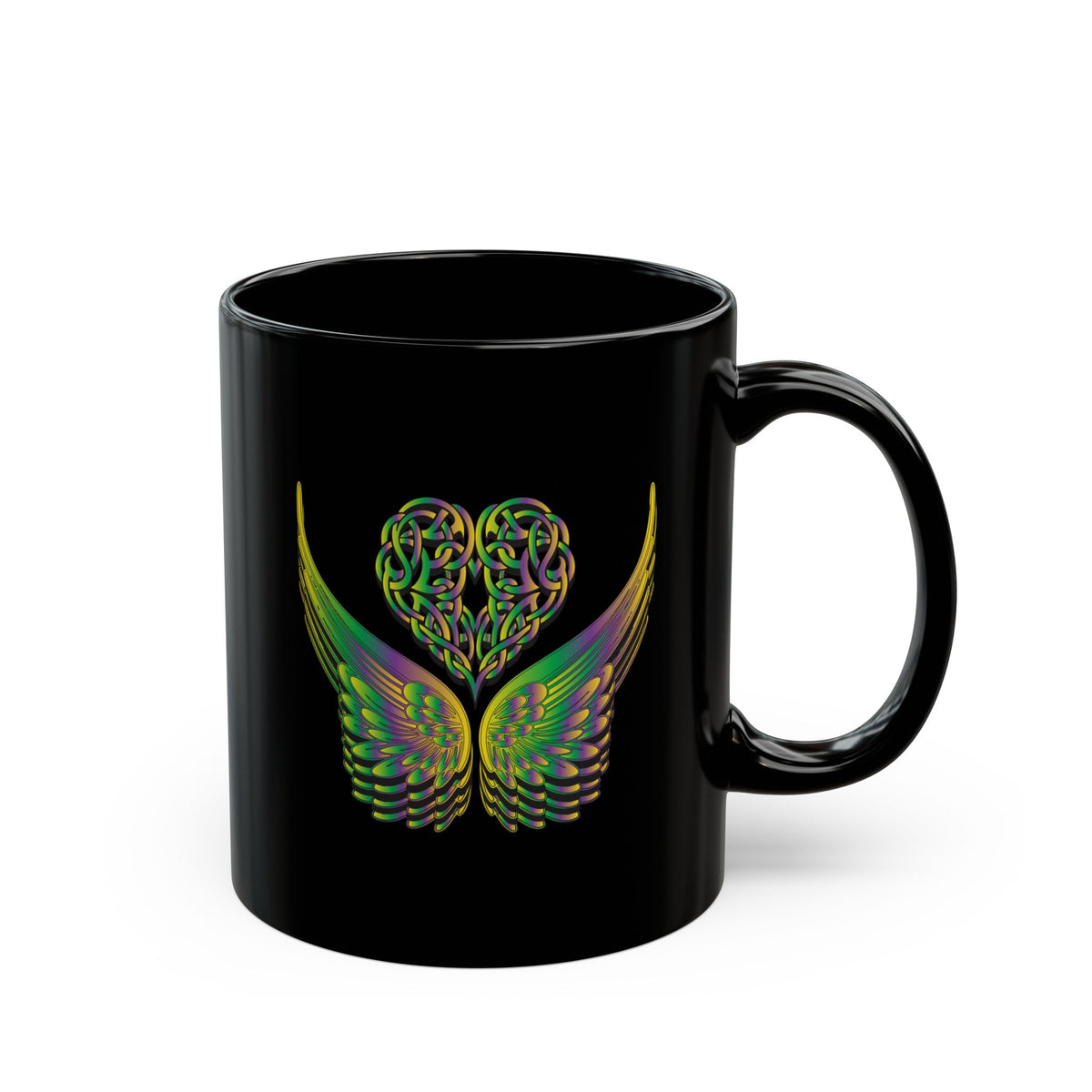 Ethereal Heart and Wings Coffee Mug