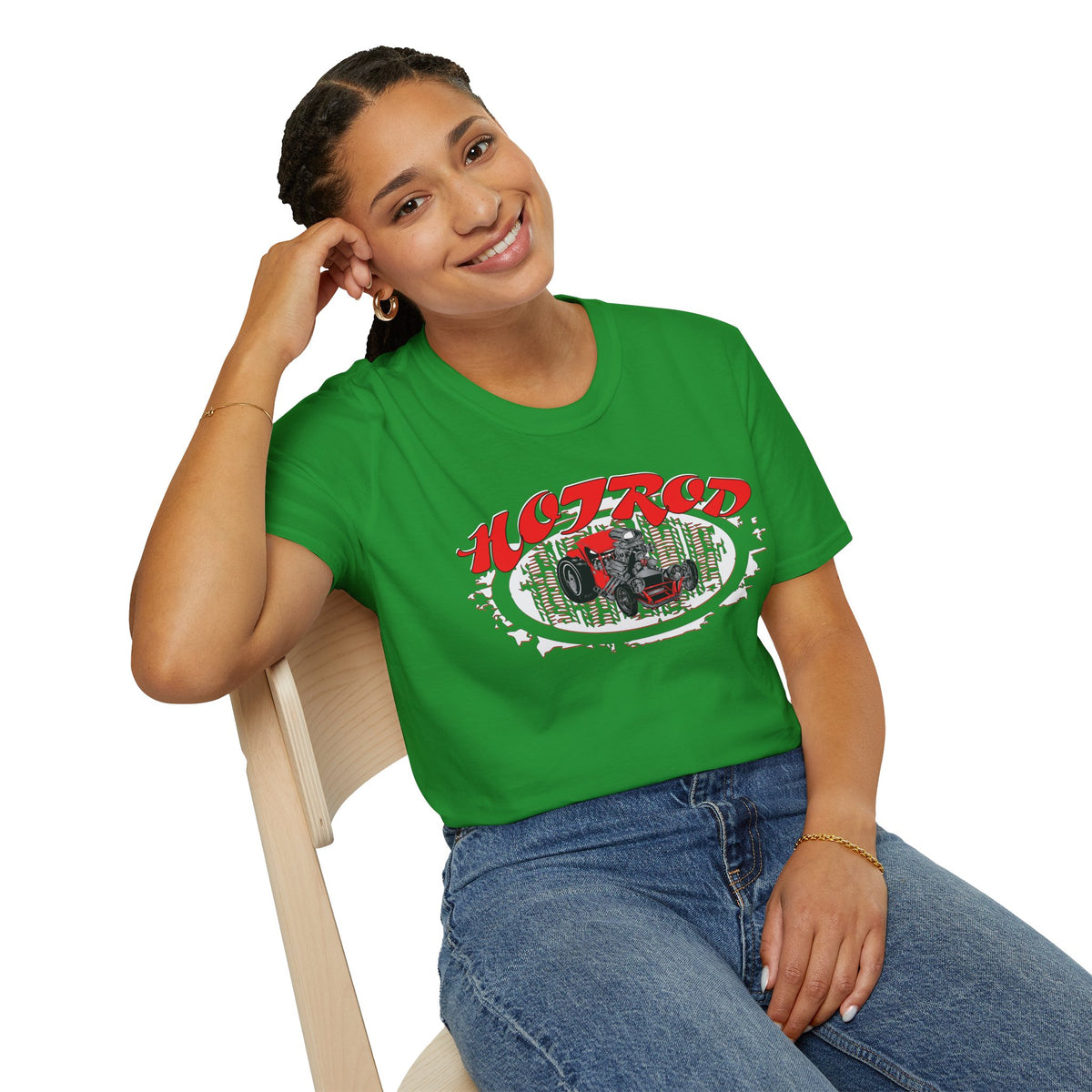 Retro Hot Rod Tee - Perfect for Car Enthusiasts
